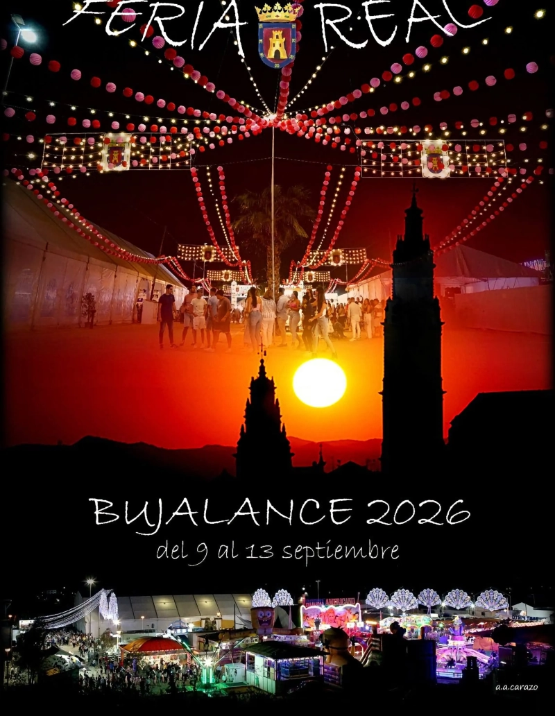 Cartel de la Feria Real de Bujalance 2026 Cartel de la Feria Real de Bujalance 2026