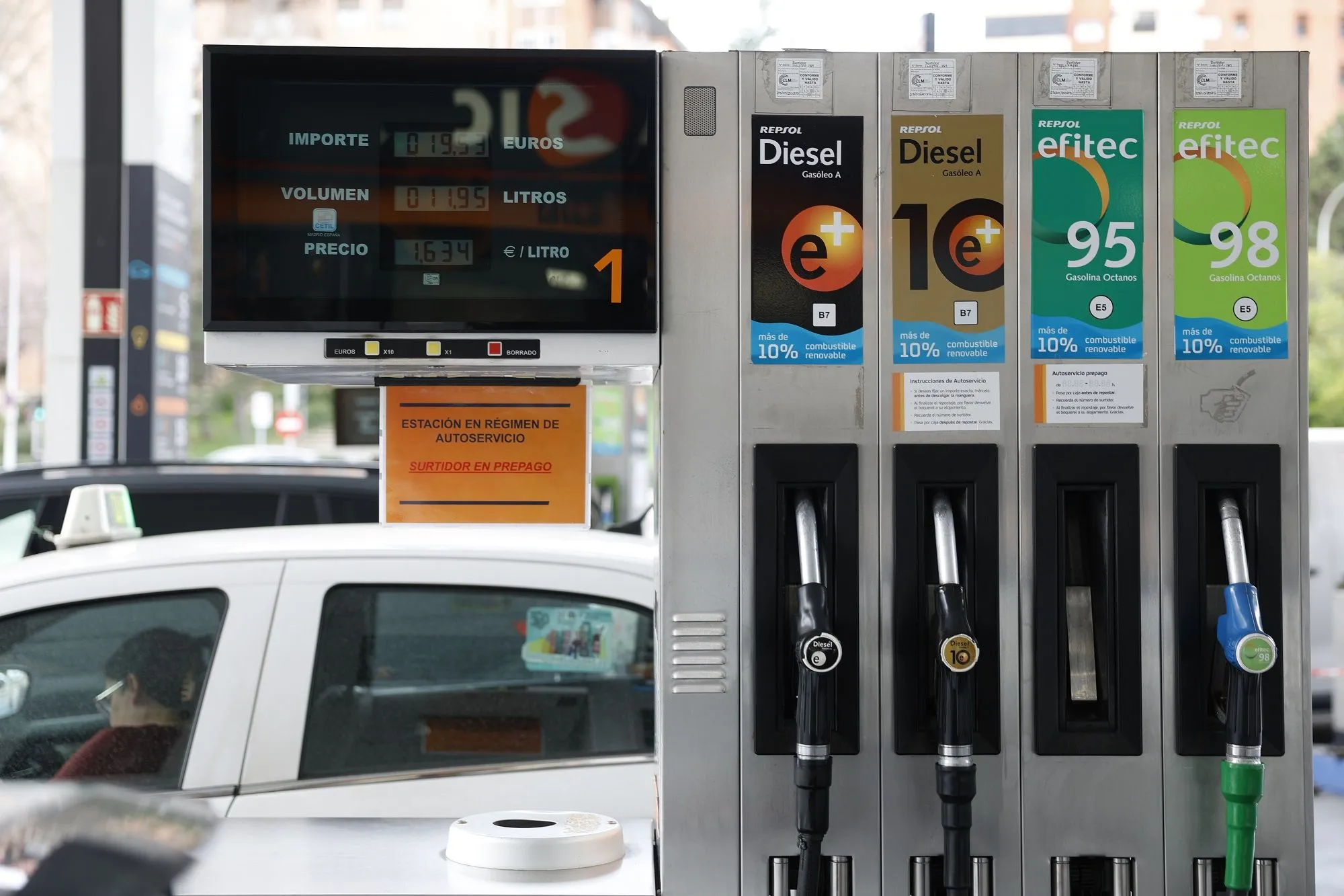 El descuento será diferente para gasolina y diésel.