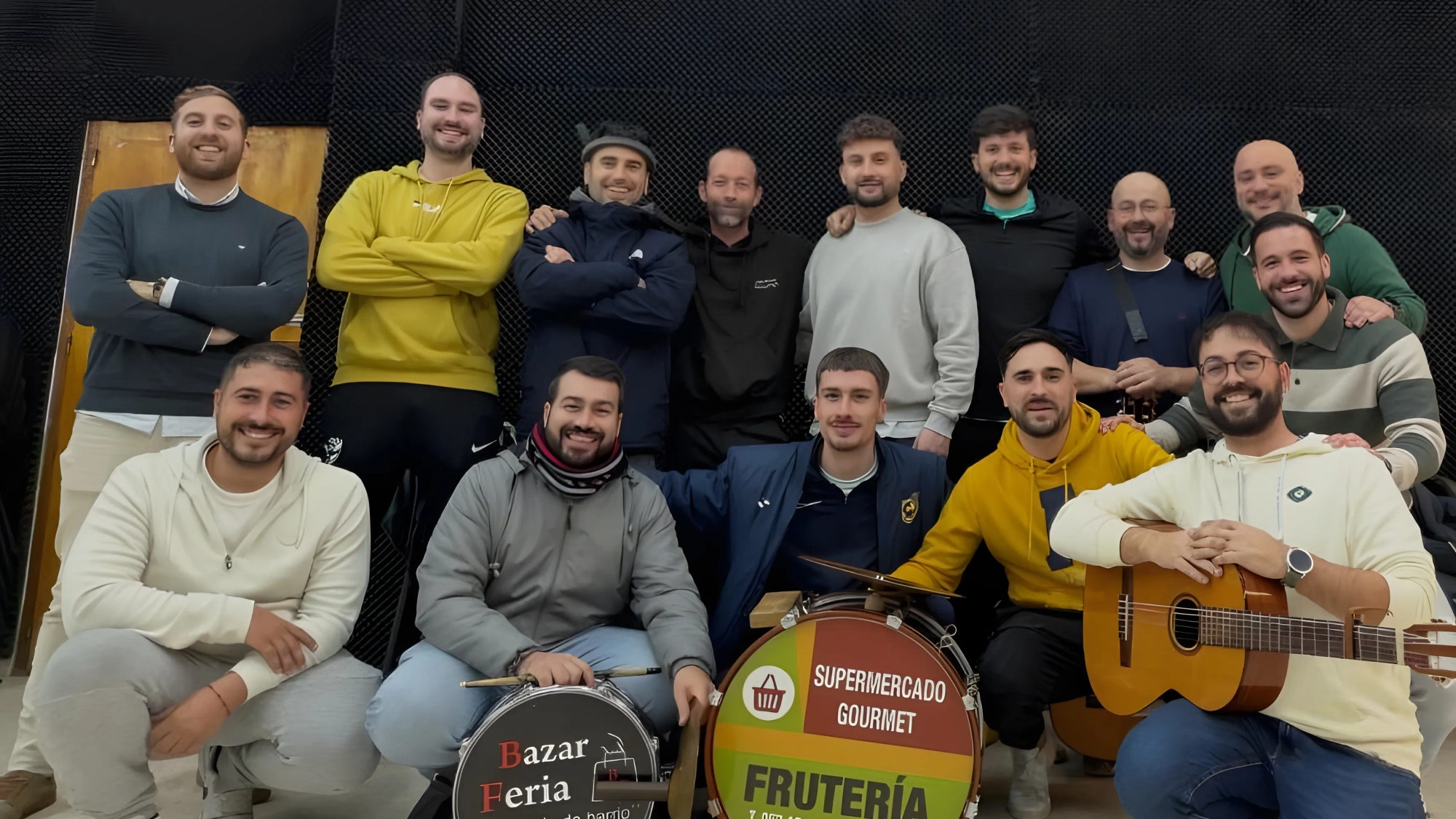 Componentes de la Chirigota los Nenes.