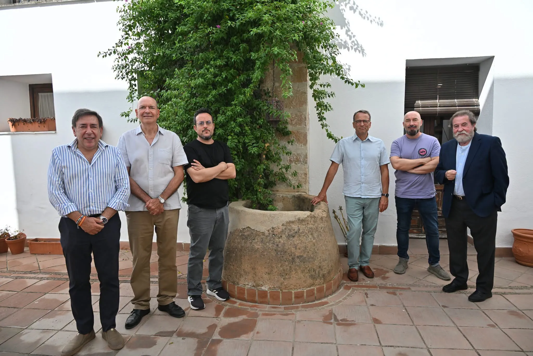 Jurado del VIII Certamen Nacional de Pintura 'Pedro Bueno'. Foto: Ayto de Villa del Río