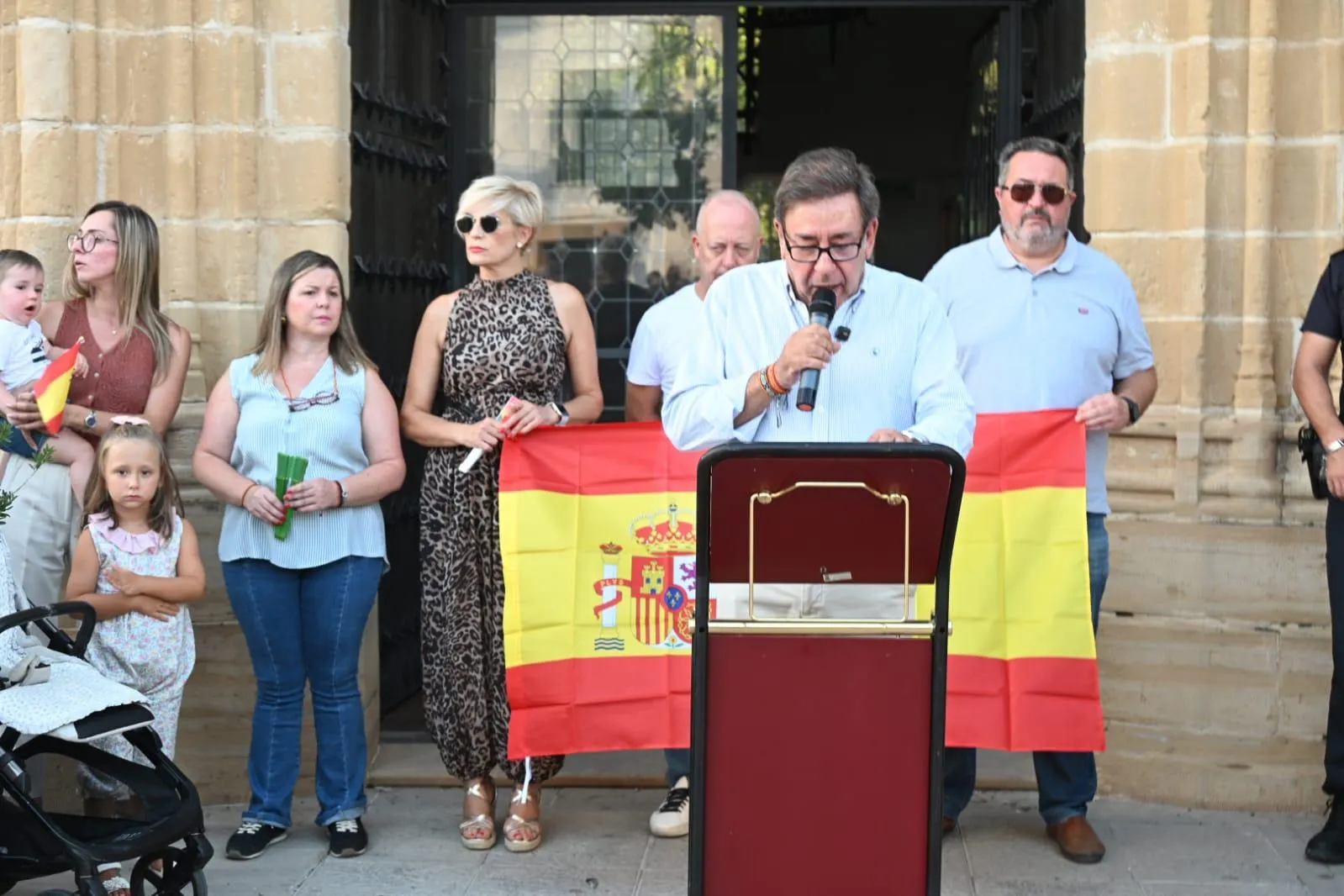 Concentración en Villa del Río