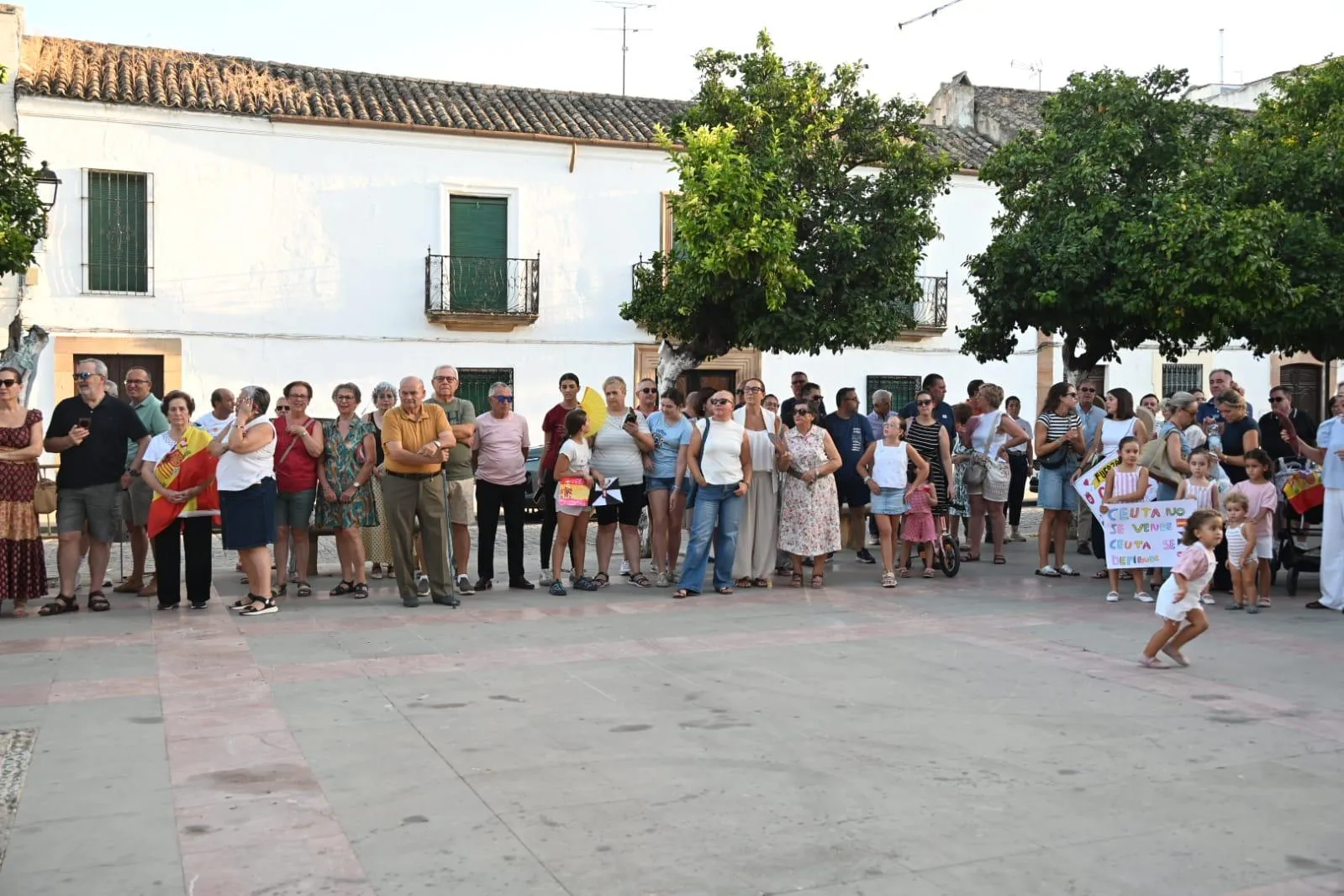 Concentración en Villa del Río