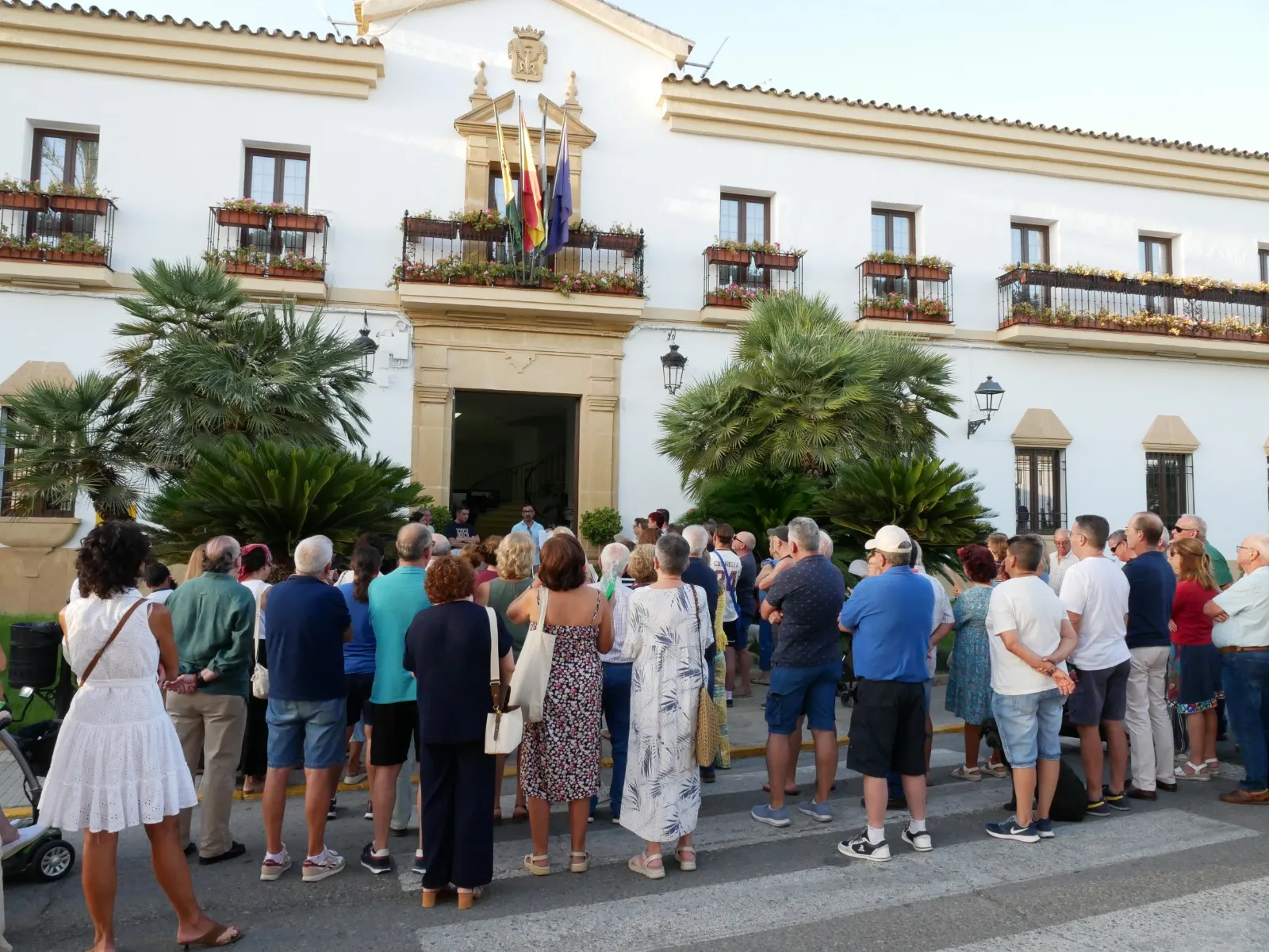 Concentración en Cañete de las Torres