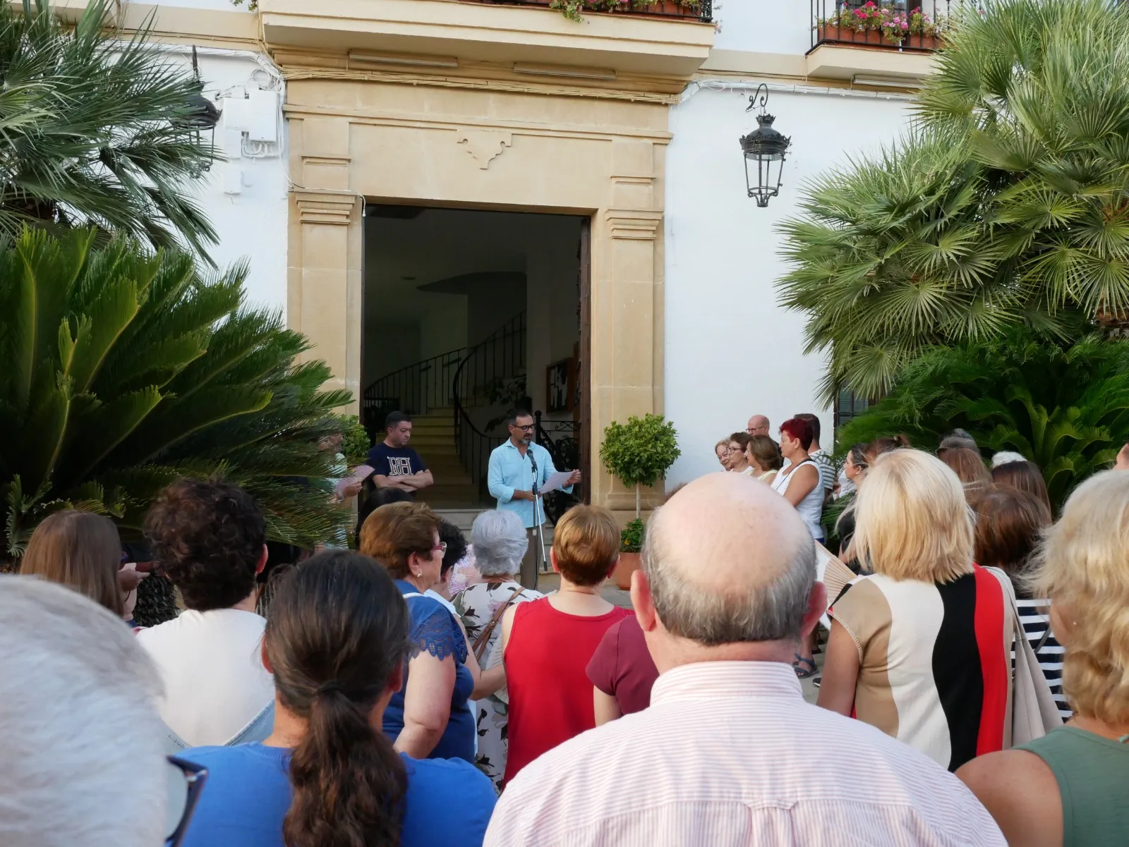 Concentración en Cañete de las Torres