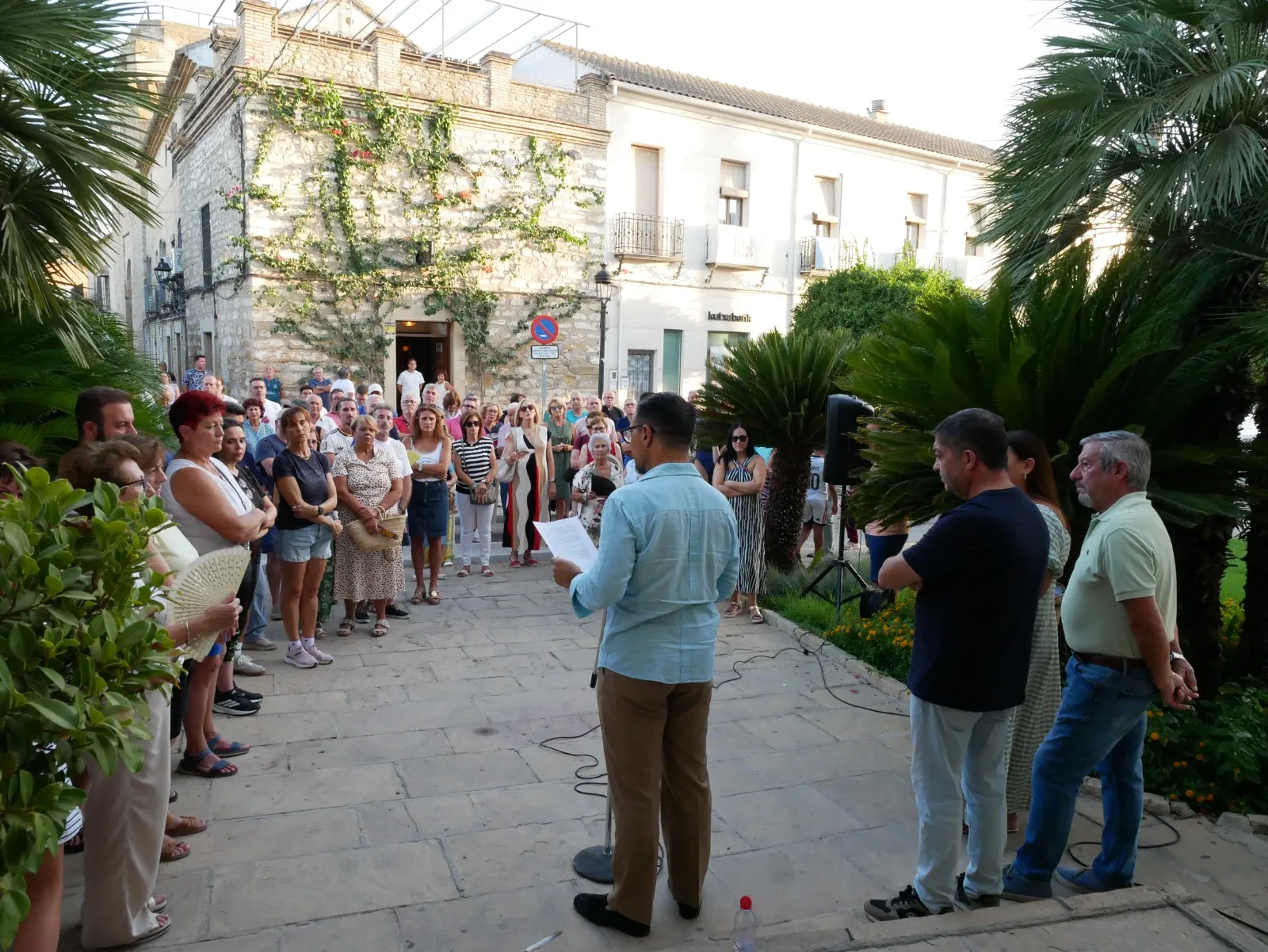 Concentración en Cañete de las Torres