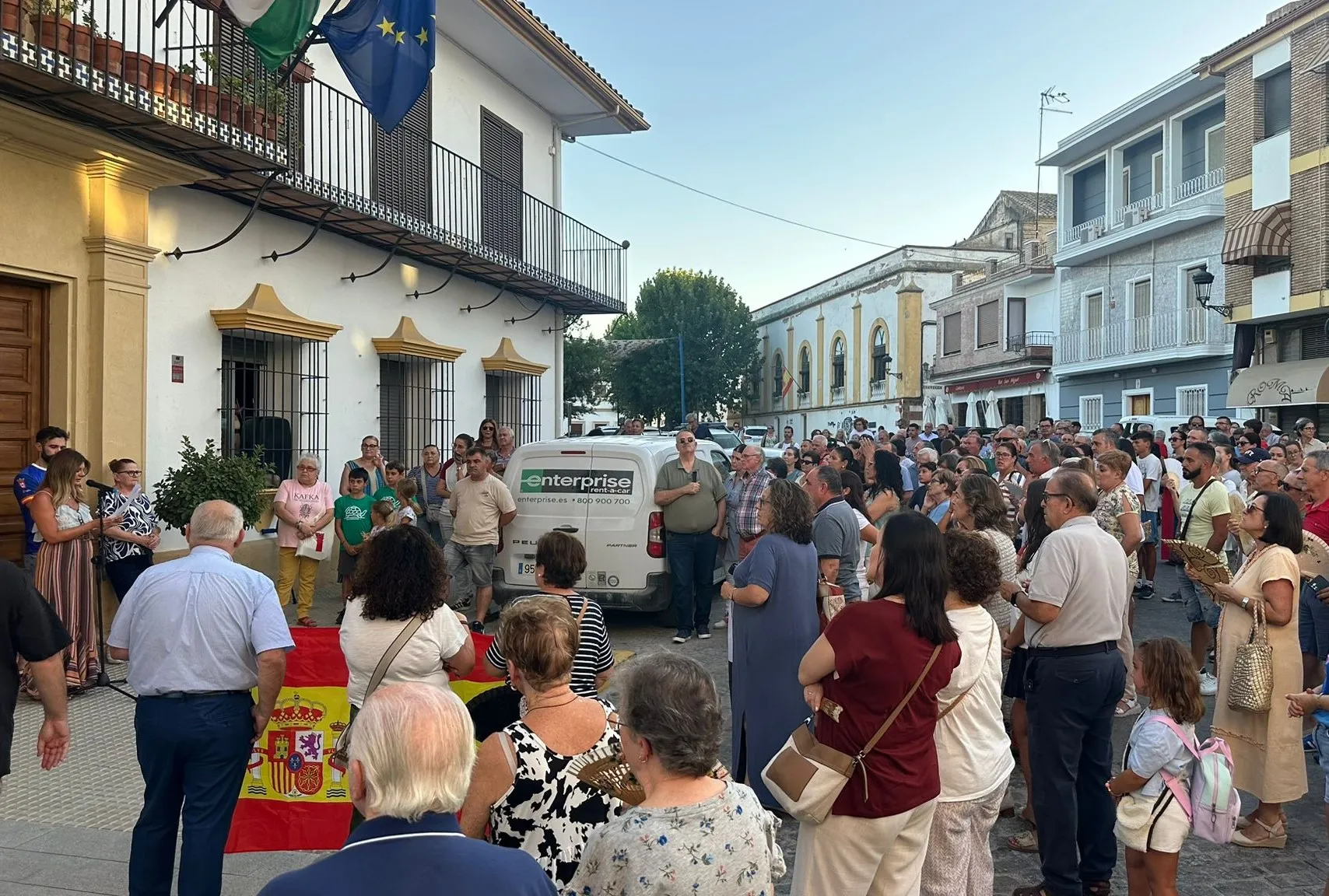 Concentración en El Carpio