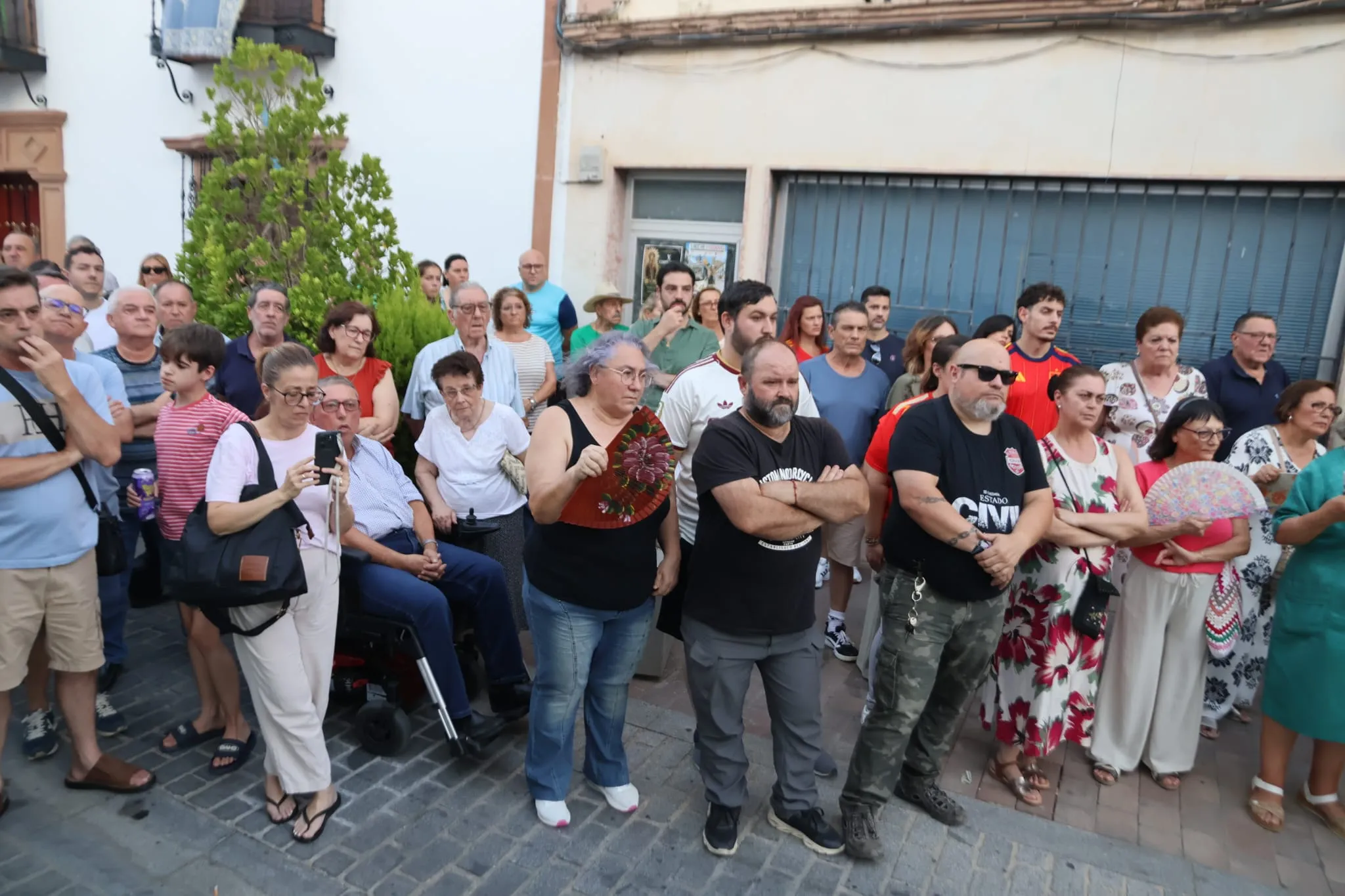 Concentración en Villafranca de Córdoba