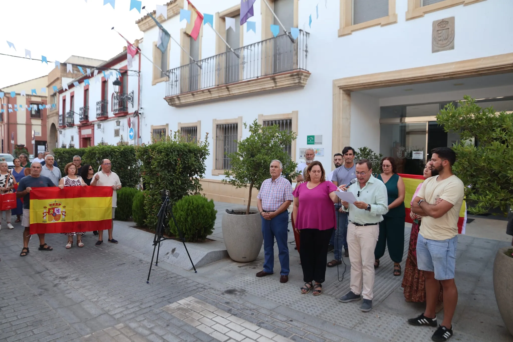 Concentración en Villafranca de Córdoba
