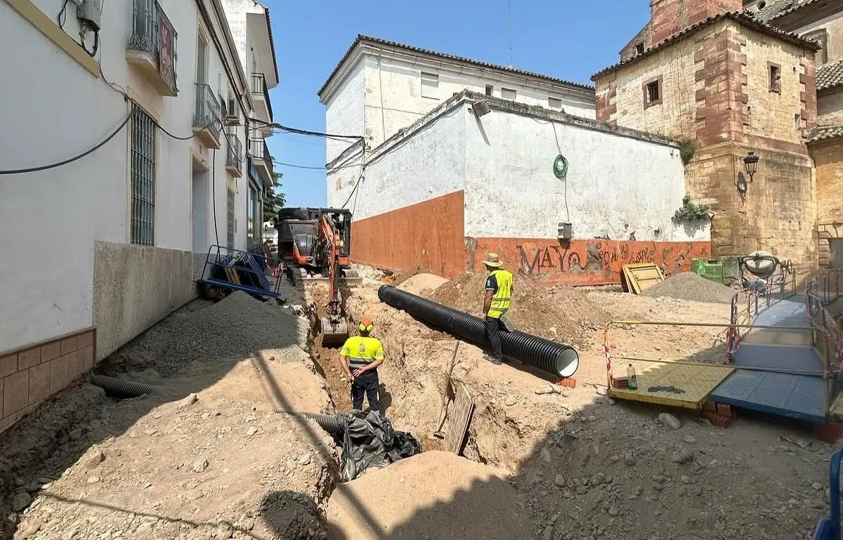 Actuaciones del PFEA en El Carpio. Foto: Ayto de El Carpio