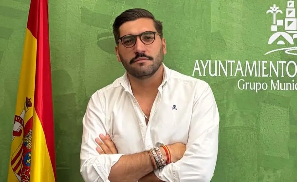 Miguel Ángel Castellano, concejal de VOX en el Ayuntamiento de Córdoba.