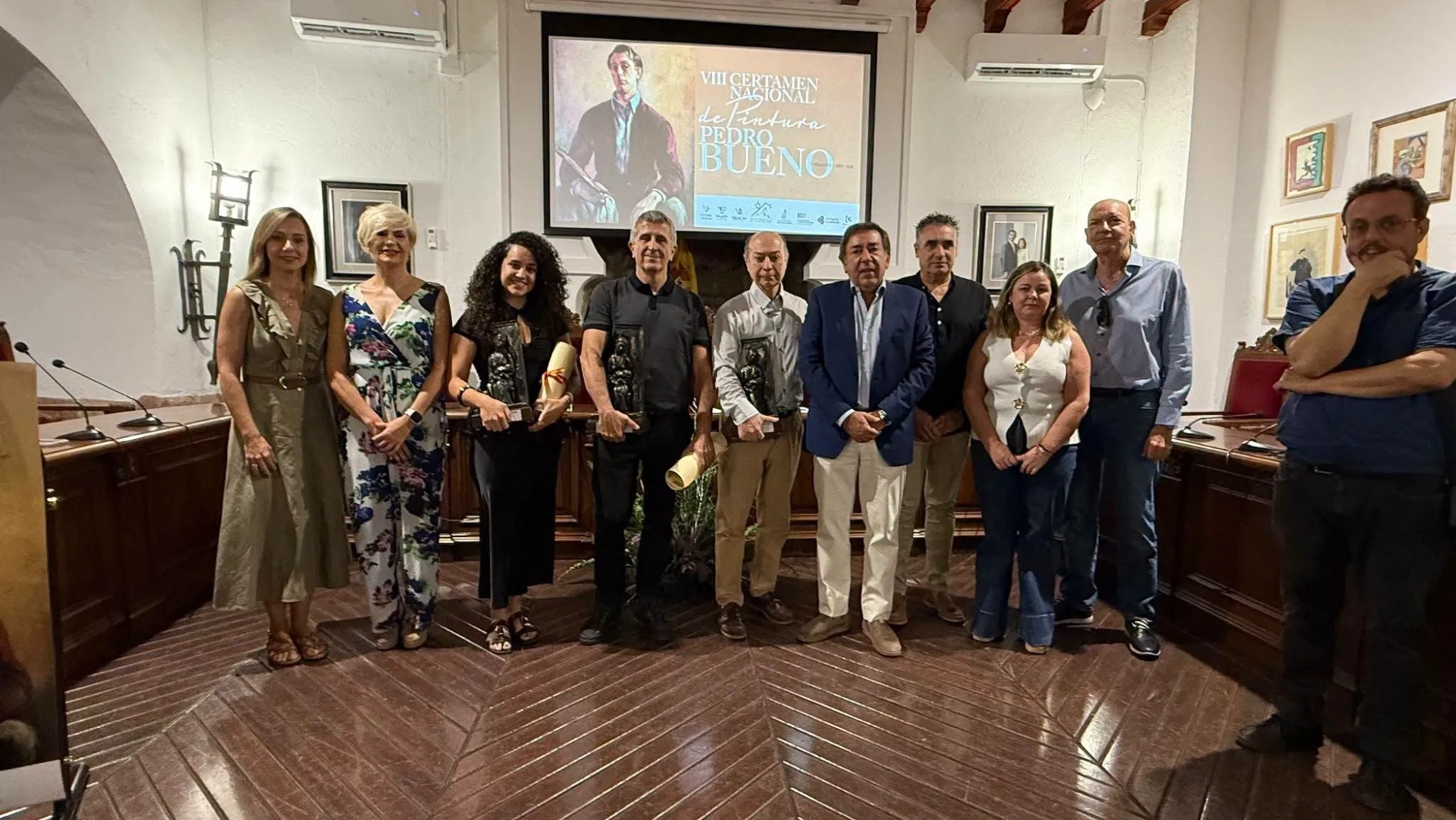 Entrega de premios del certamen. Entrega de premios del certamen.