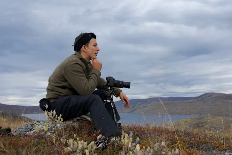 Unai es hoy estudiante de Antropología y cineasta y ha dirigido Solo en Groenlandia. Foto personal.