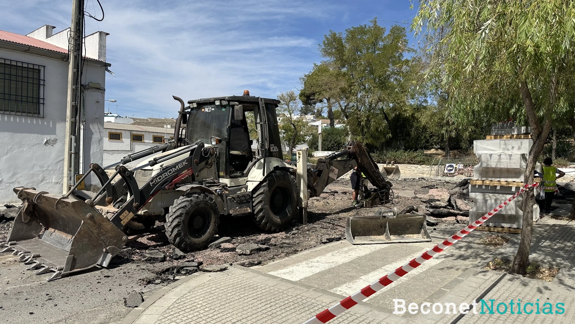 Estado actual de las obras. Estado actual de las obras.