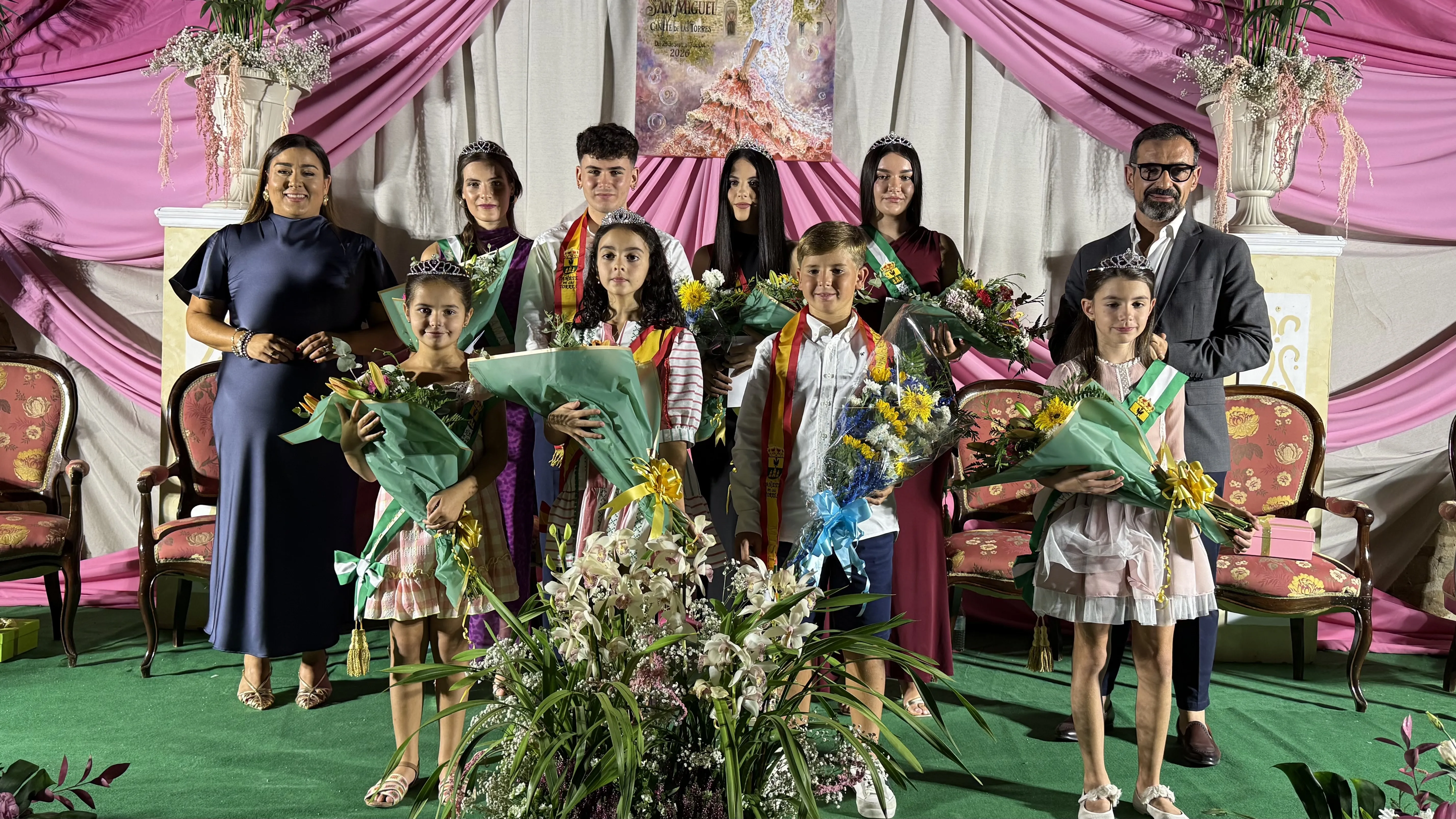 Reinas, Damas y Míster de las Fiestas 2026 de Cañete de las Torres