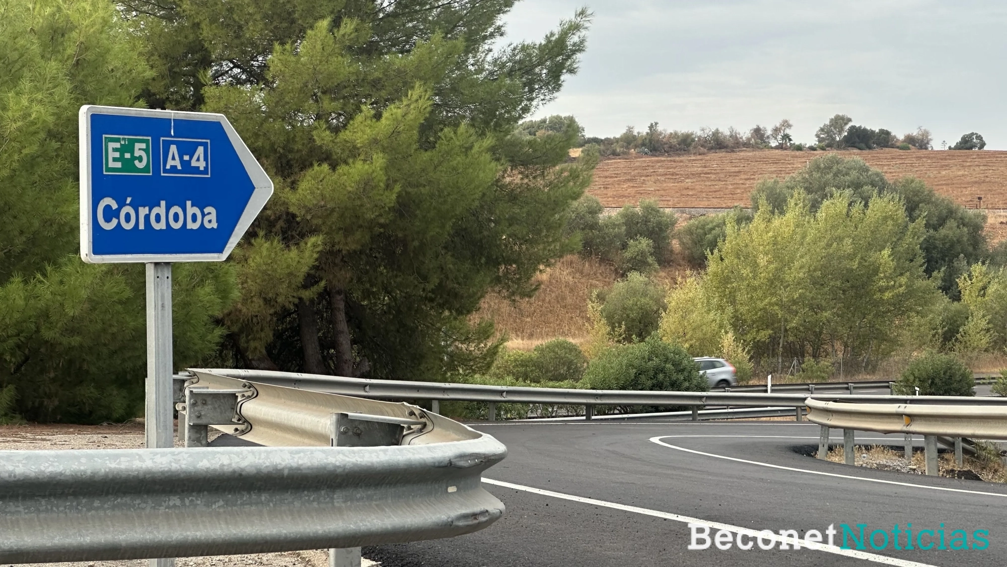 Incorporación a la A4 a la altura de San Antonio. Incorporación a la A4 a la altura de San Antonio.
