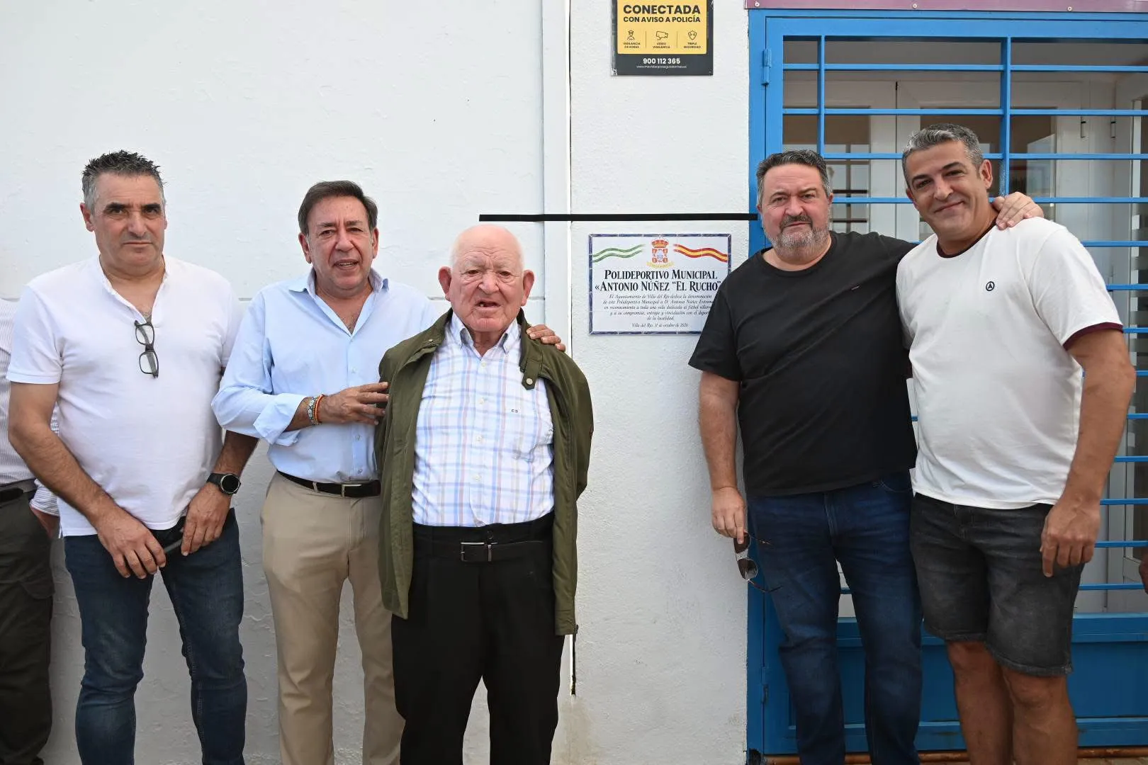 Acto celebrado en la instalación. Foto: Ayto de Villa del Río