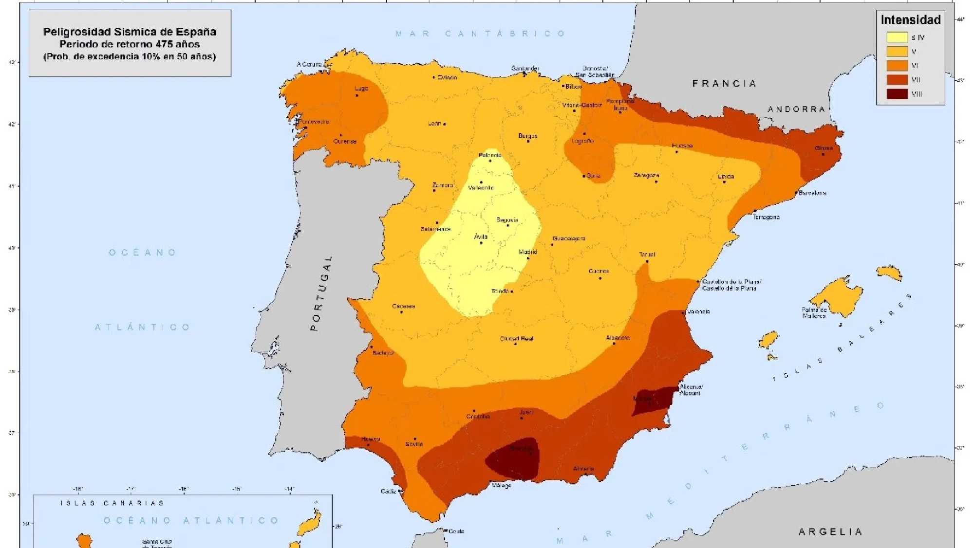 Mapa publicado en el BOE.