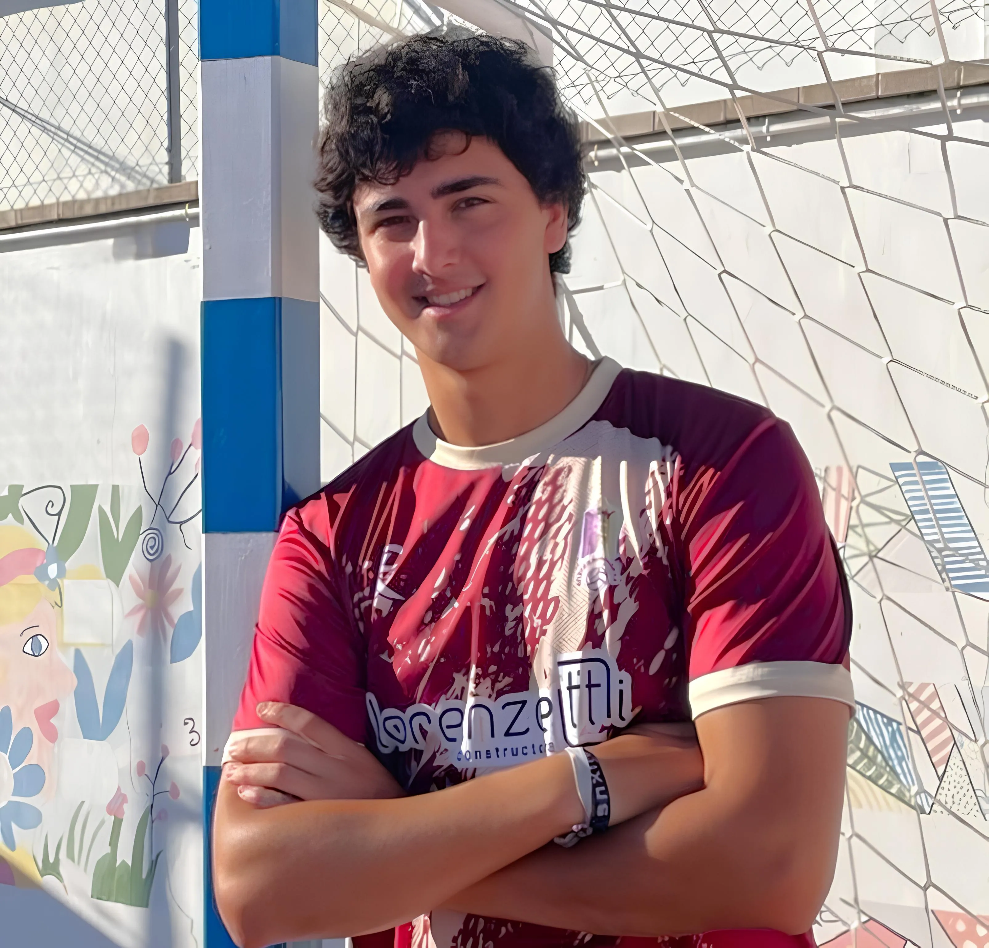 Javi Rojas, jugador del Atlético Perabeño, que jugará en Segunda Andaluza esta nueva temporada. Foto: At. Perabeño