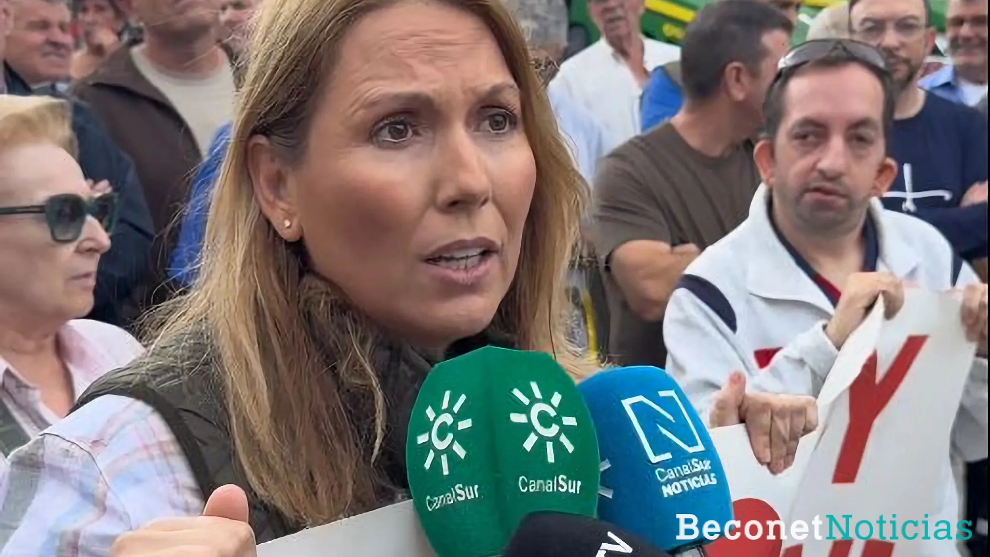 Natalia Corbalán durante su intervención.