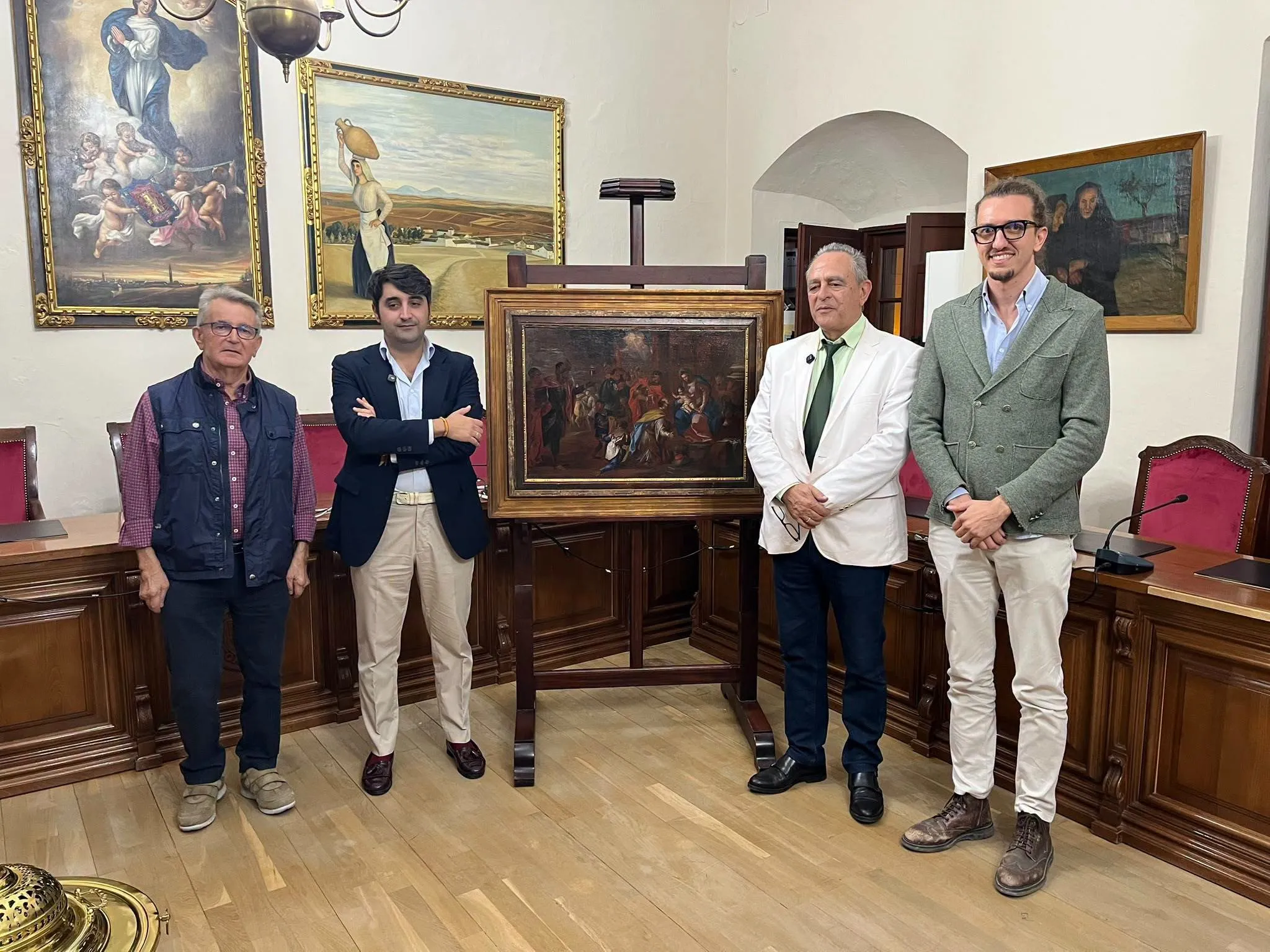 Presentación de la restauración.