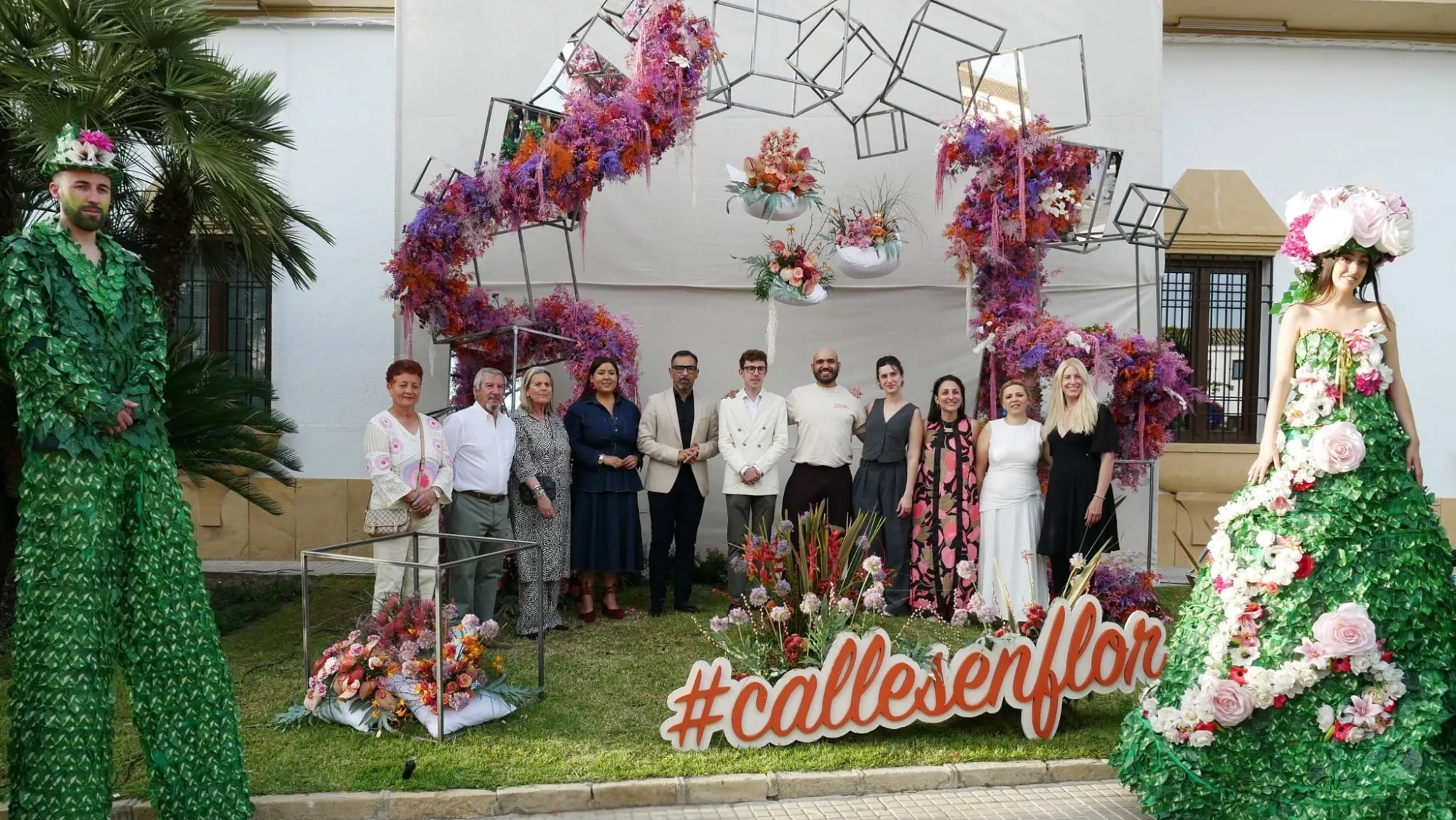 Inauguración de 'Calles en Flor'. Inauguración de 'Calles en Flor'.