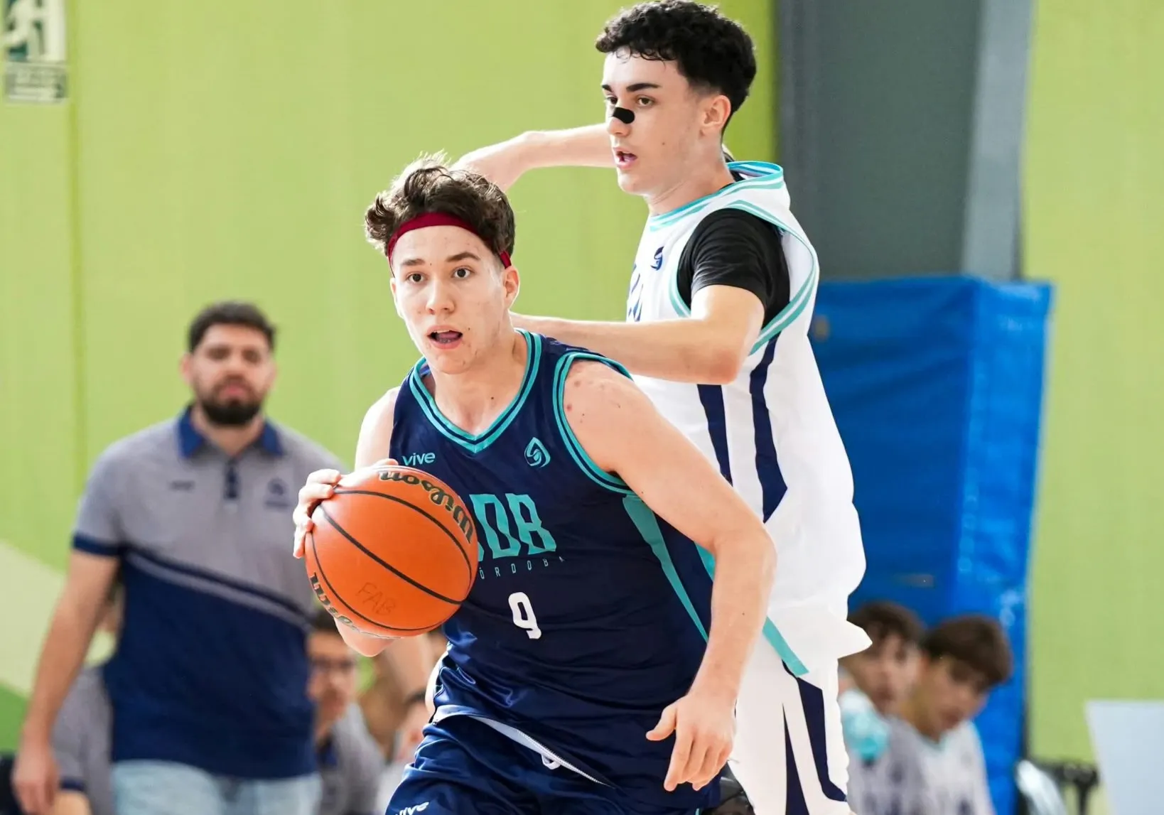 Liberto Cabrera durante el torneo.
