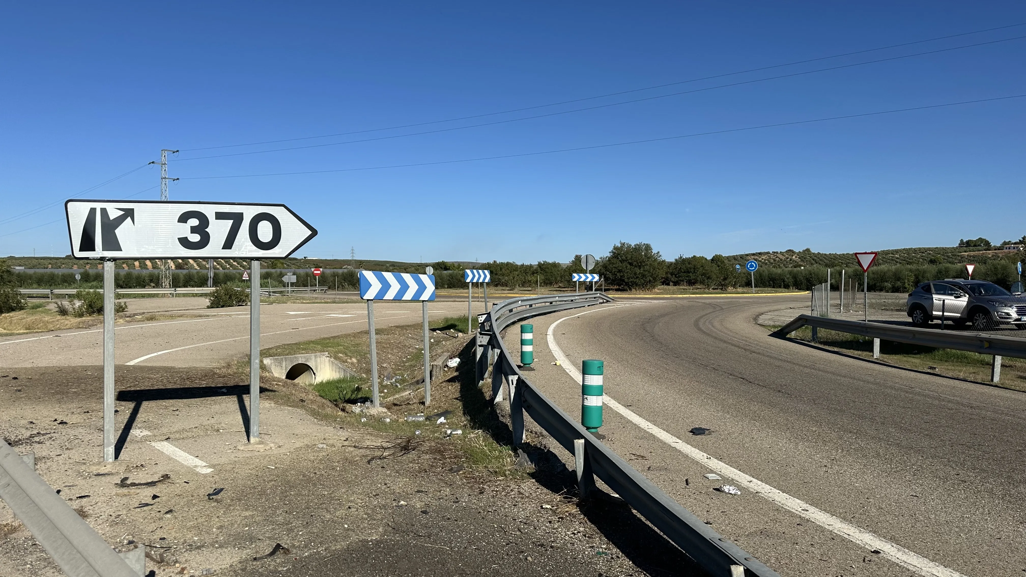 Principal acceso a Pedro Abad desde Córdoba.