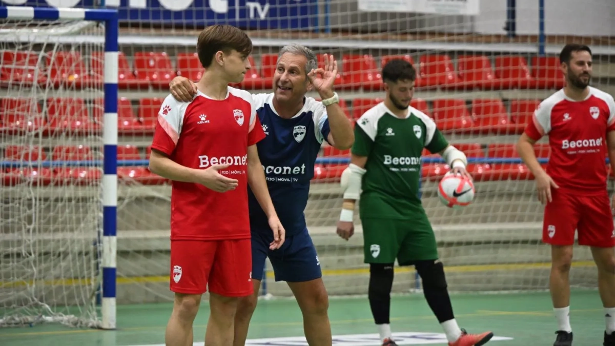 Entrenamiento del equipo. Foto: Villa del Río Futsal Entrenamiento del equipo. Foto: Villa del Río Futsal