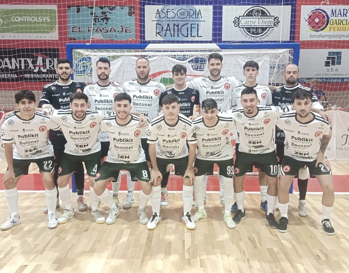 Formación de inicio del Beconet Bujalance.