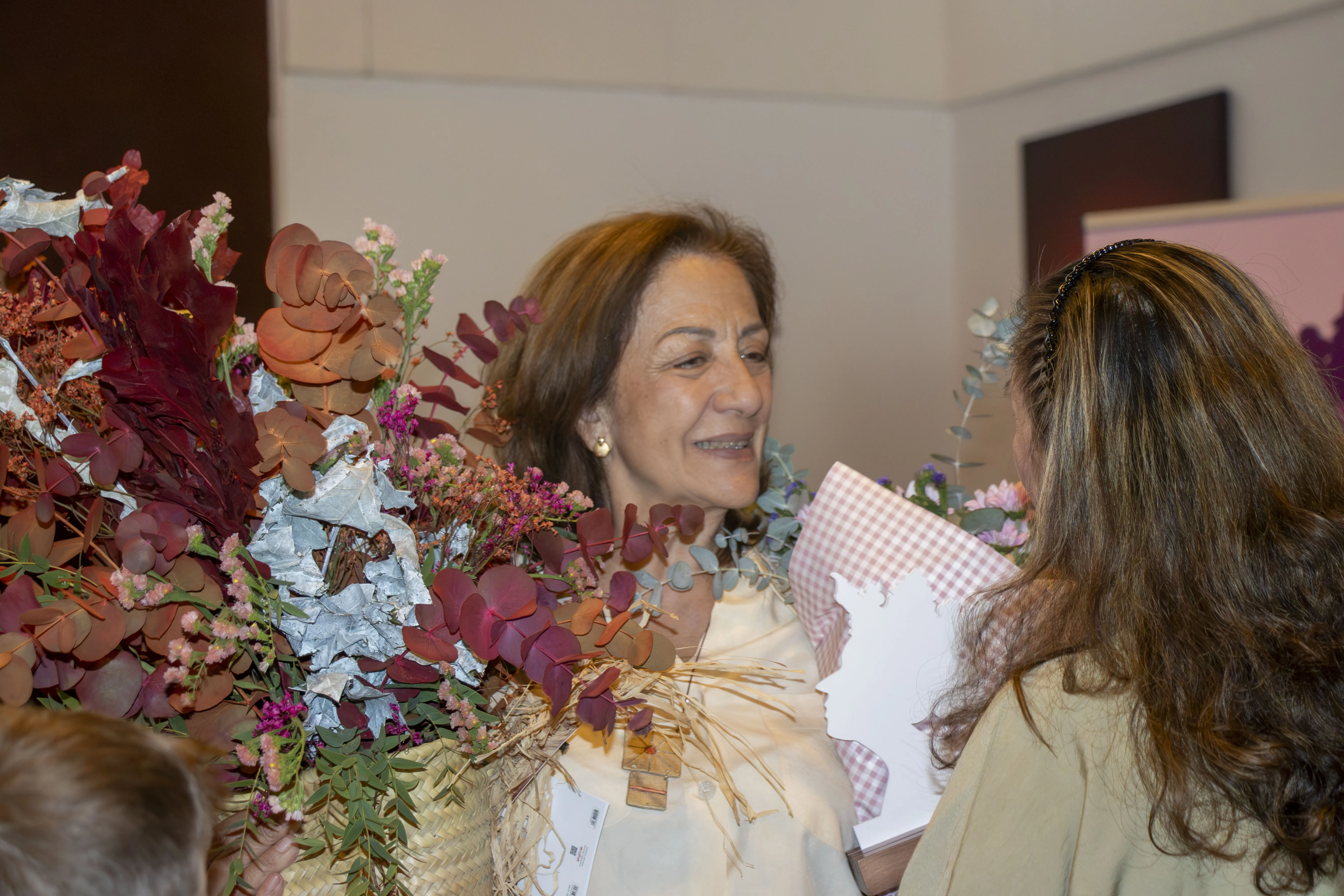 Encarni Gavilán durante el acto. Foto: Juan Mejías