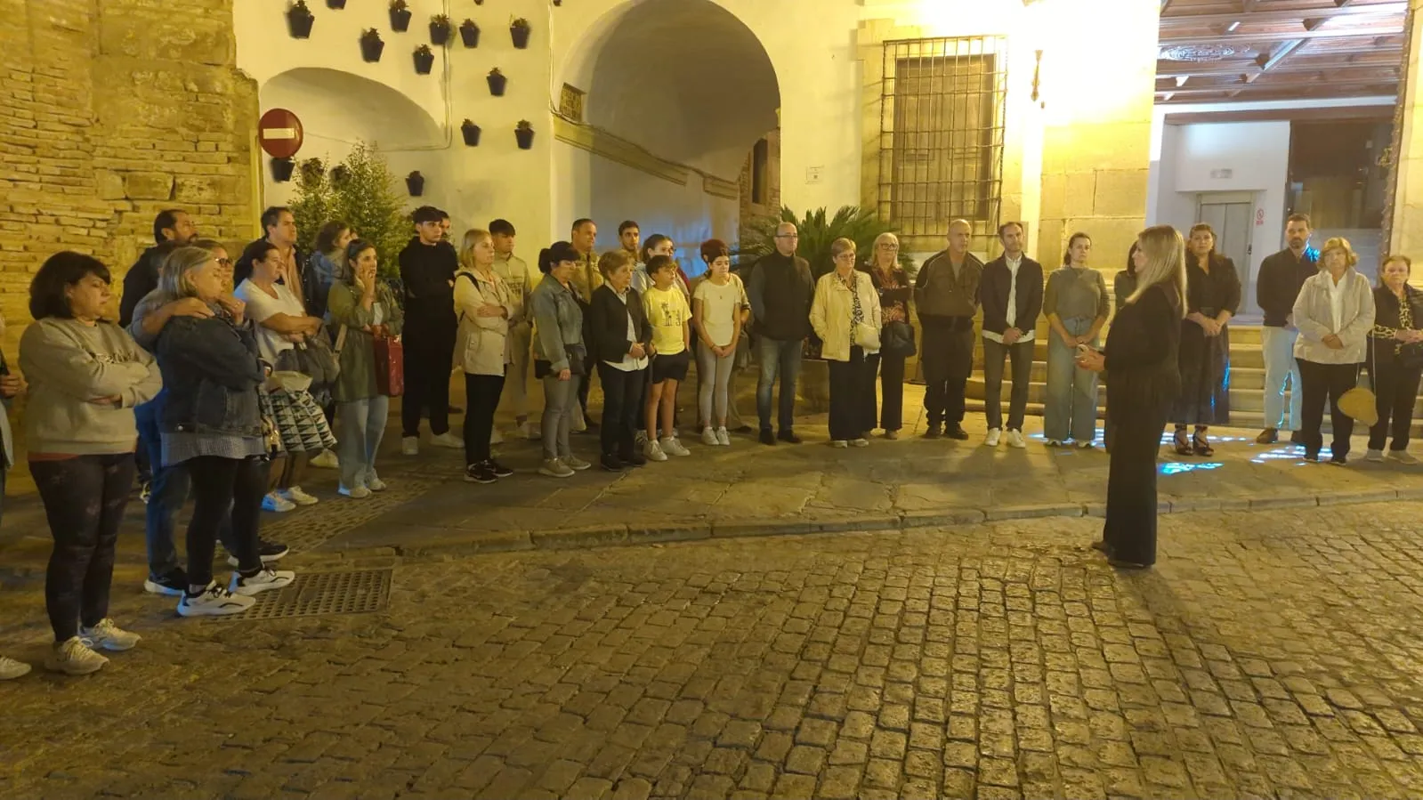 Minuto de silencio en Bujalance