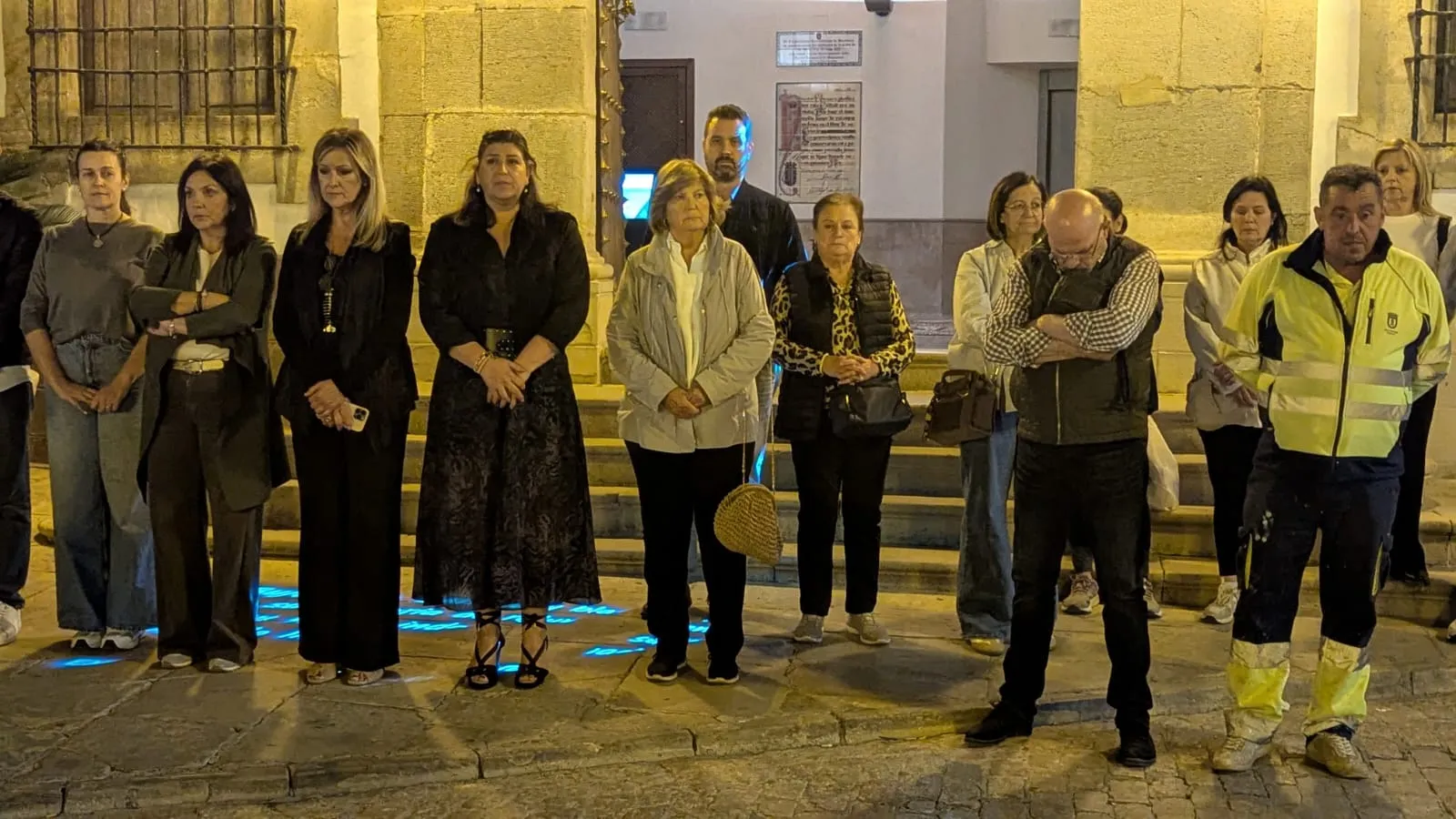 Minuto de silencio en Bujalance