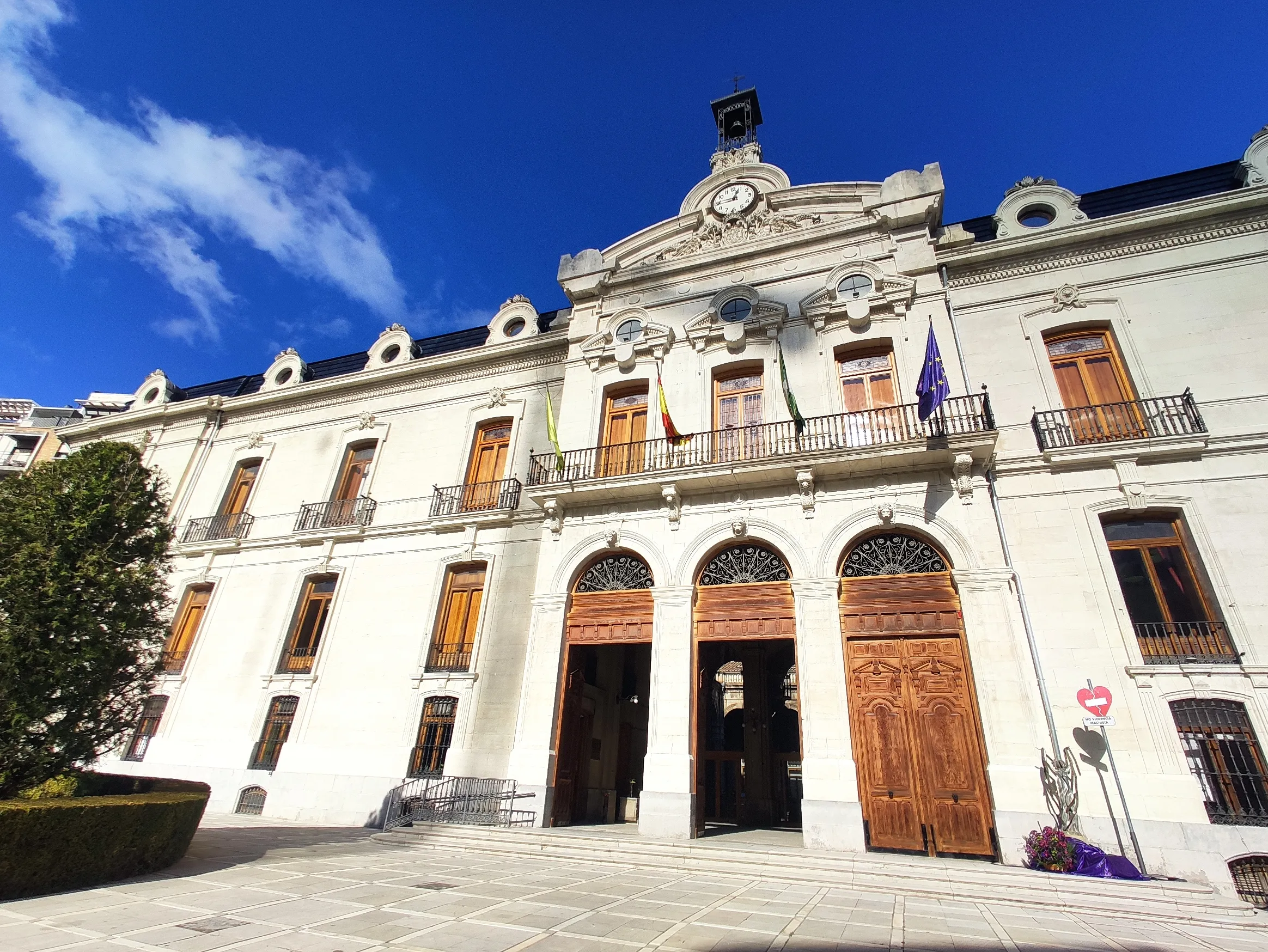 Fachada de la Diputación de Jaén. Foto: Diputación de Jaén
