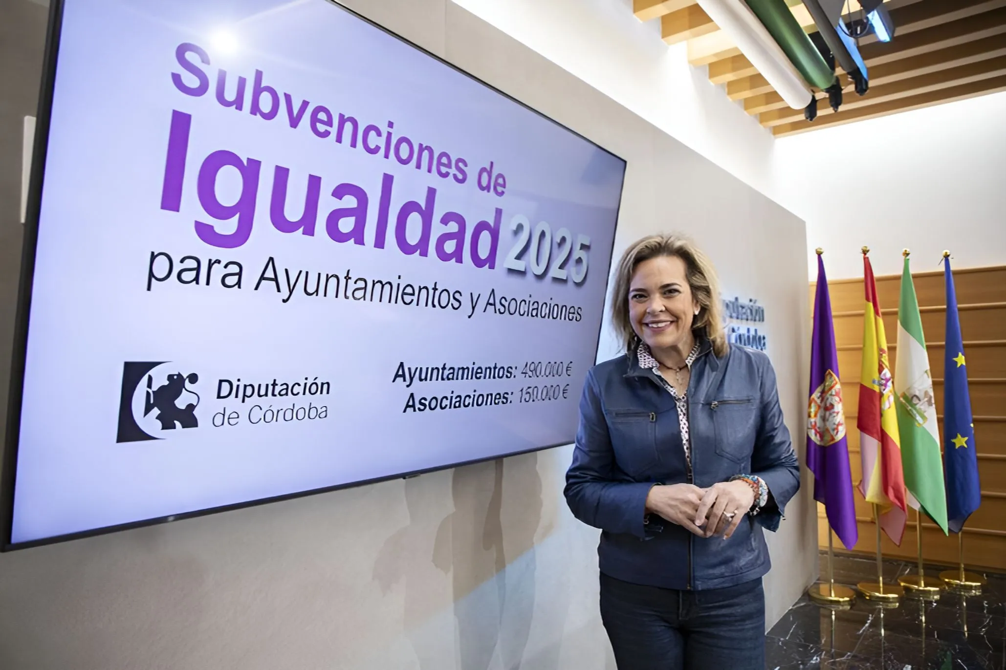 La Diputación de Córdoba impulsa ayudas económicas para actividades y contratación de especialistas en igualdad de género y diversidad.