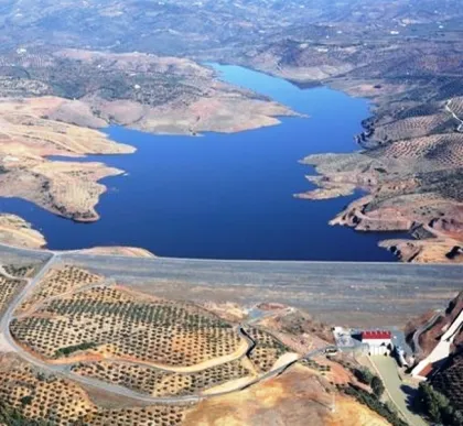 Embalse de El Arenoso. Foto: CHG.