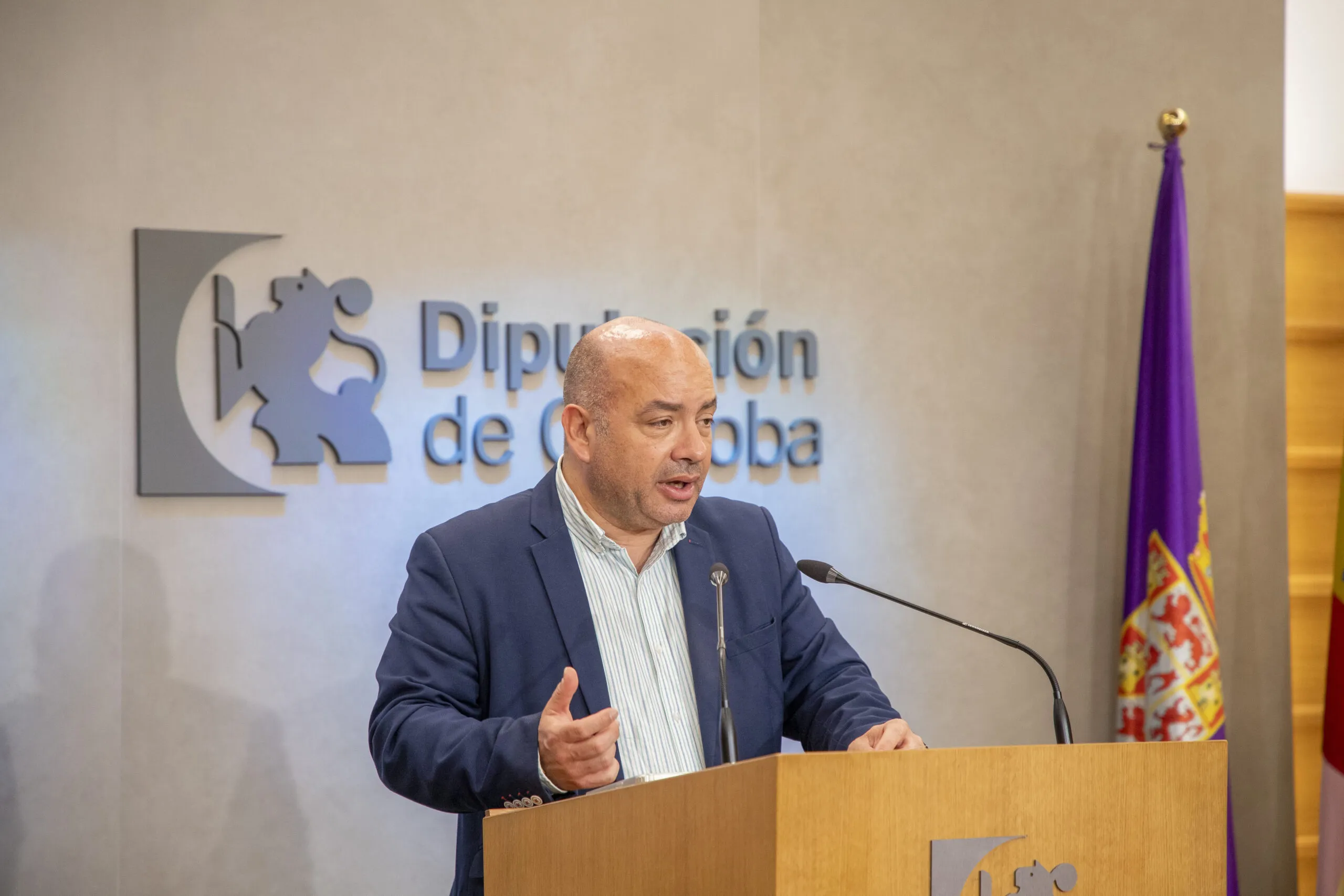 Gabriel Duque, Delegado de Cultura de la Diputación de Córdoba. Foto: Diputación de Córdoba