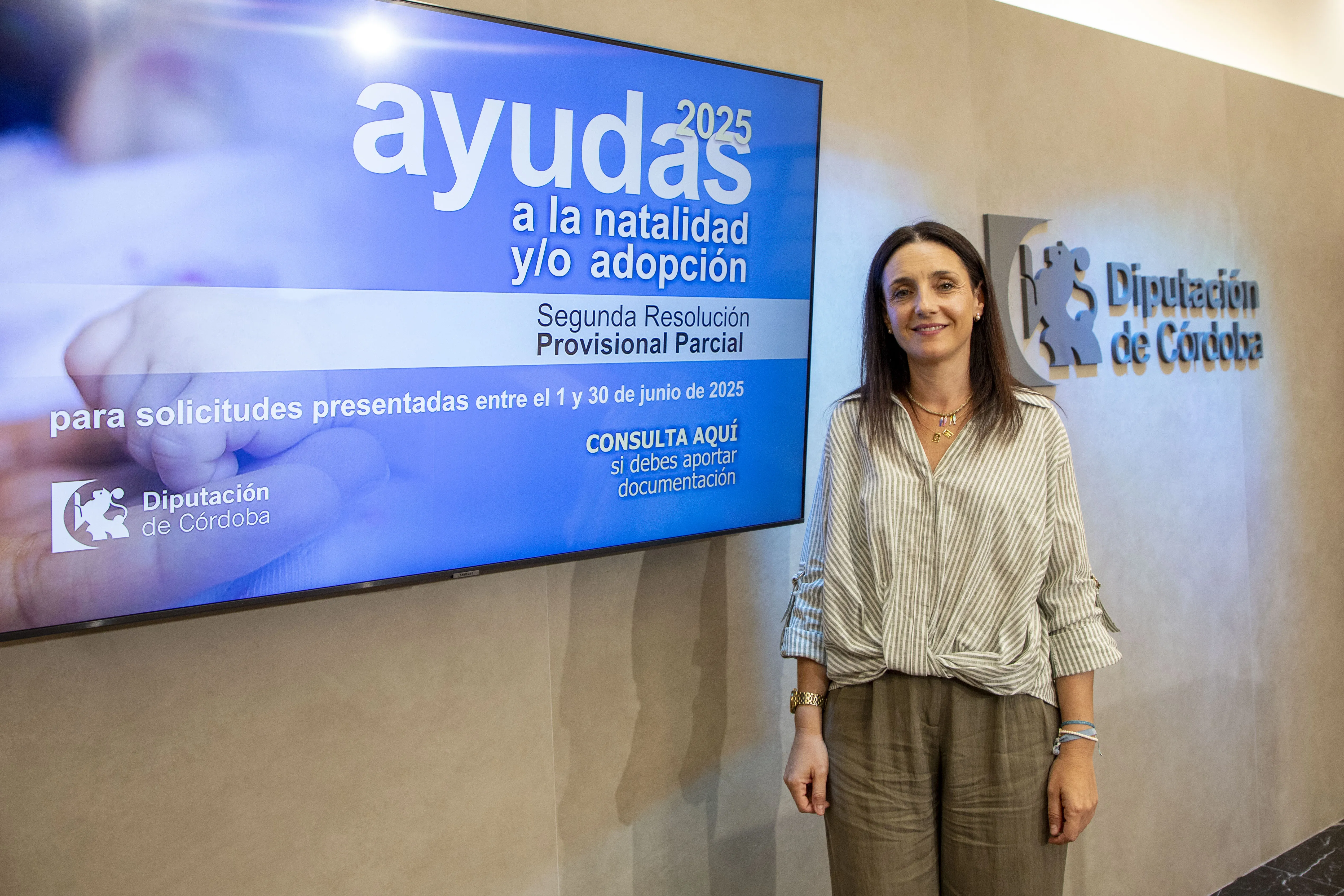 Ayudas a la natalidad en la provincia de Córdoba. Foto: Diputación de Córdoba