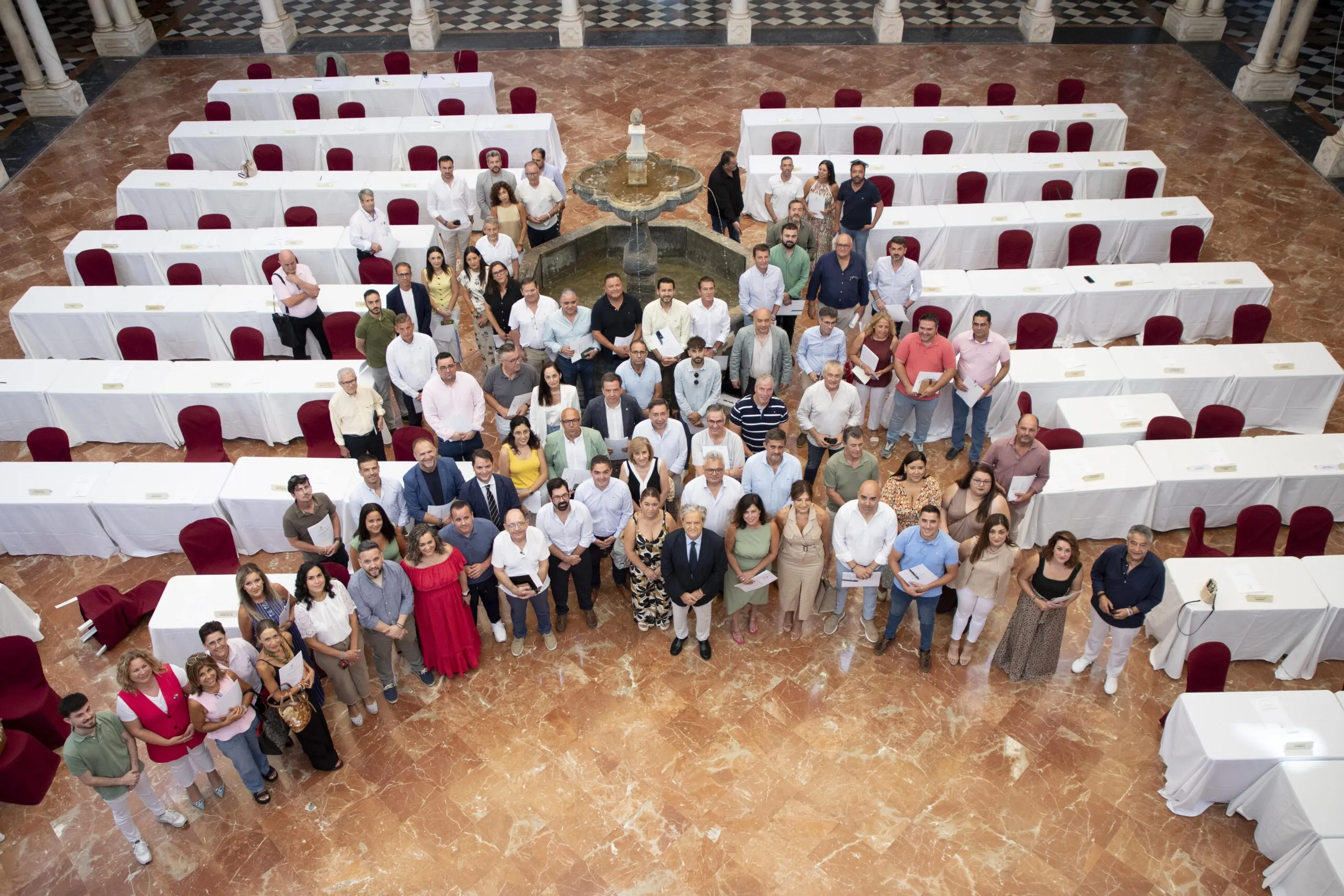 Los ayuntamientos han firmado el convenio Diputación Invierte 2025. Foto: Diputación de Córdoba