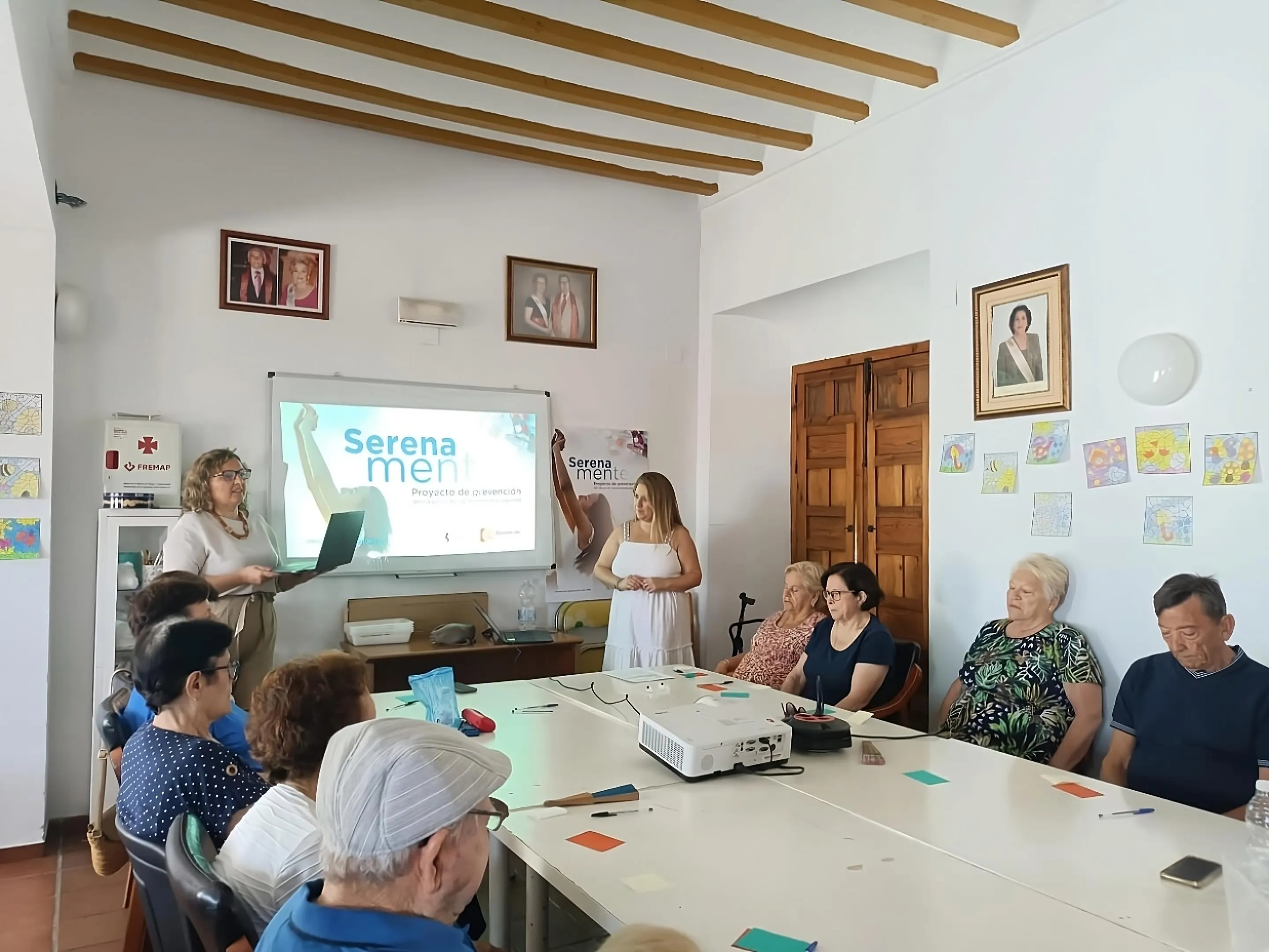 El Carpio pone en marcha SerenaMente, talleres para prevenir el uso excesivo de ansiolíticos. Foto: Ayuntamiento de El Carpio