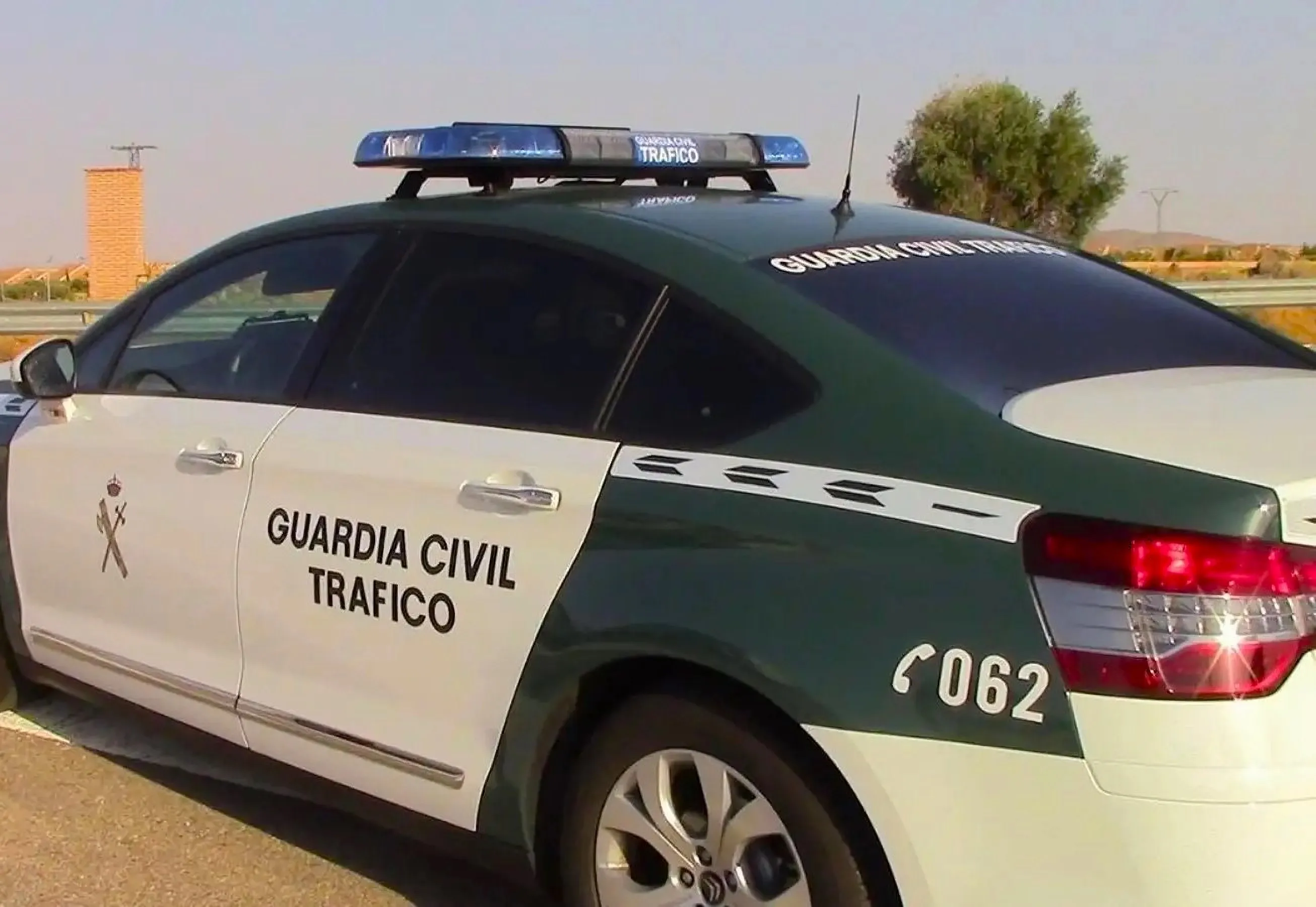 Coche de la Guardia Civil. Foto: GC