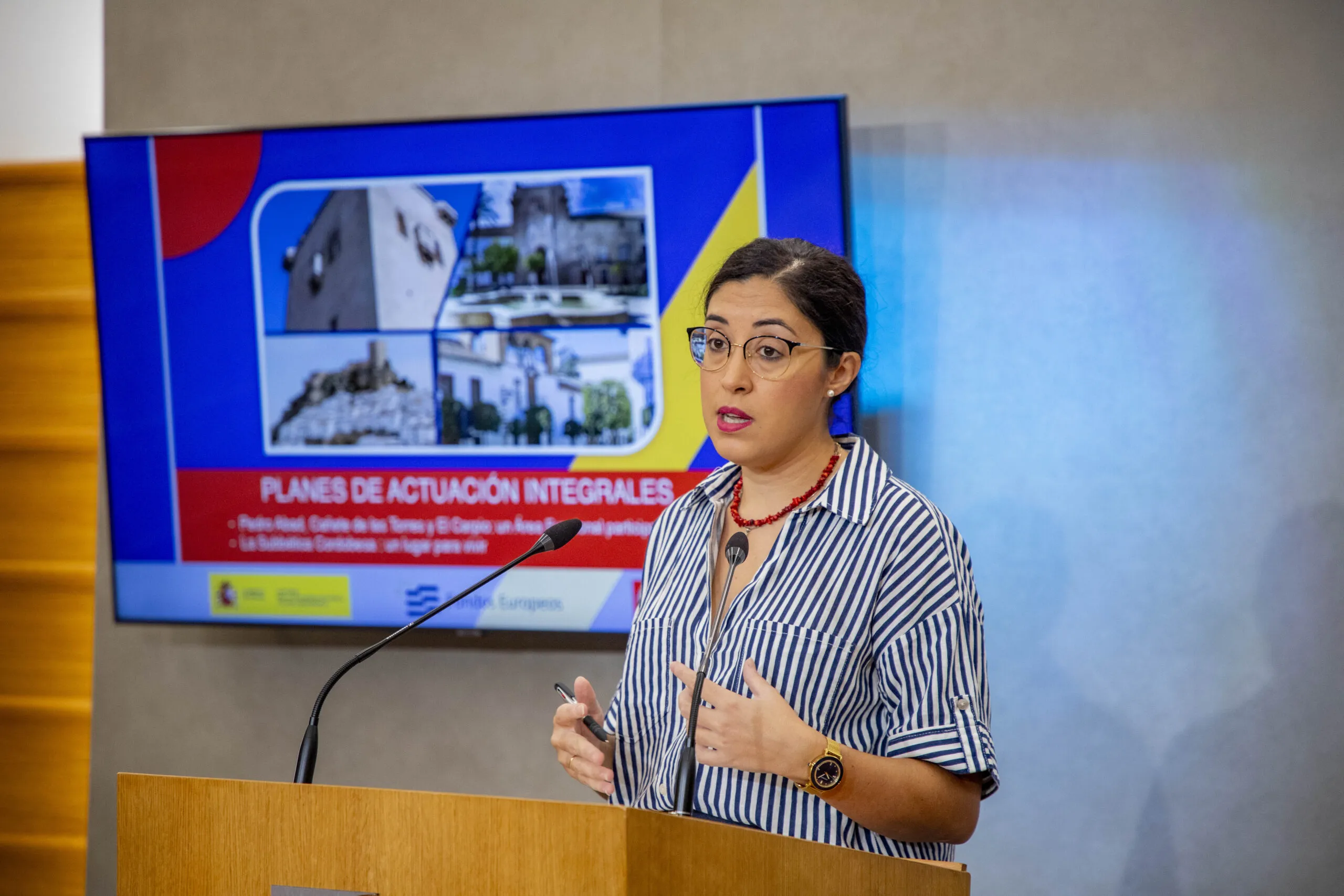 La delegada de Hacienda y Fondos Europeos de la Diputación de Córdoba, Ana Rosa Ruz. Foto: Diputación de Córdoba