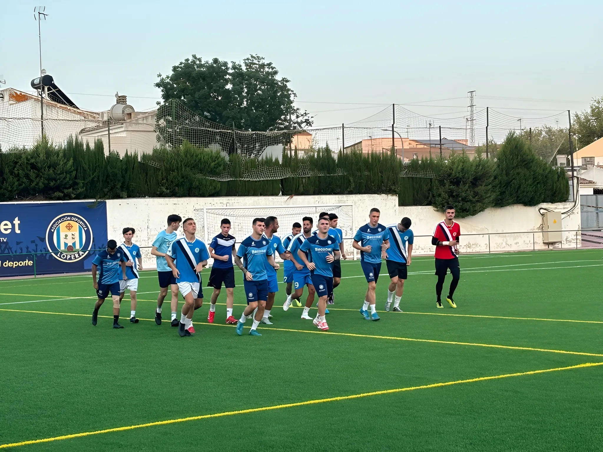 La AD Lopera empieza su pretemporada. Foto: AD Lopera