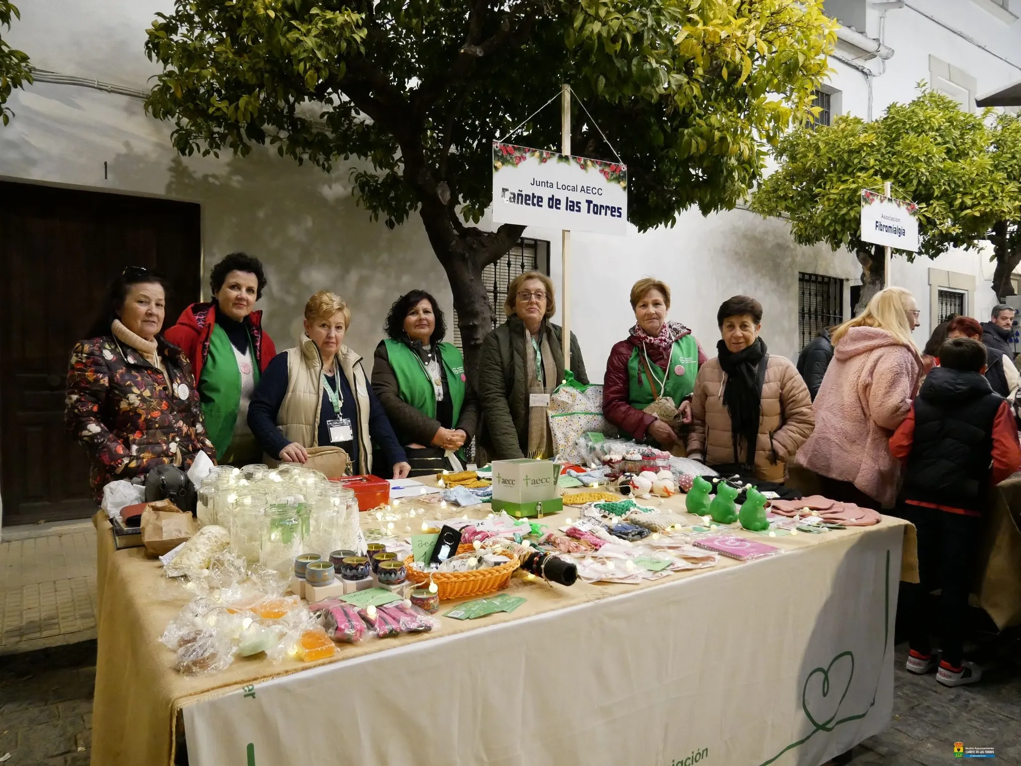 Junta Directiva Junta Local AECC Cañete delas Torres. Foto: Ayuntamiento Cañete de las Torres