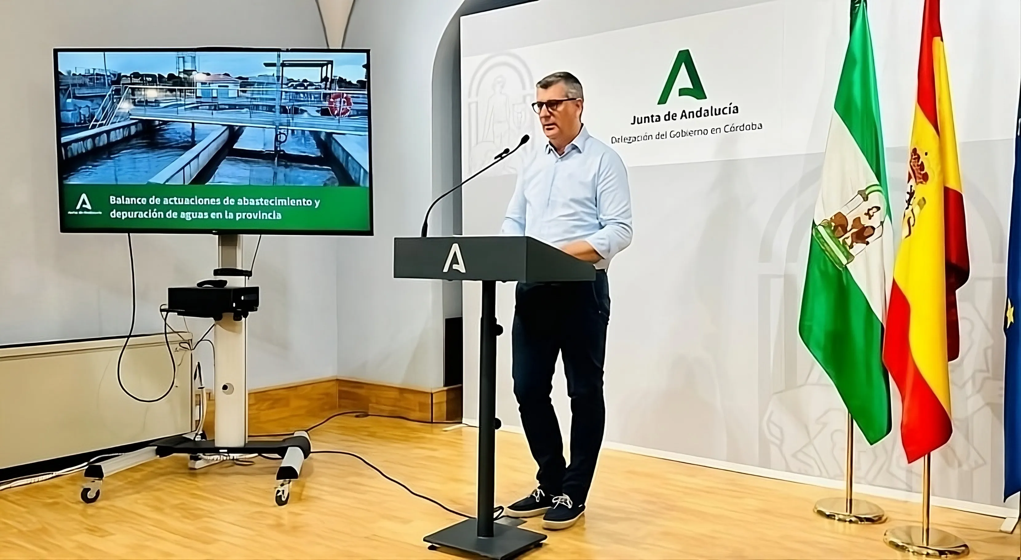 El delegado de la Consejería de Agricultura, Pesca, Agua y Desarrollo Rural de la Junta de Andalucía en Córdoba, Francisco Acosta. Foto: Junta de Andalucía