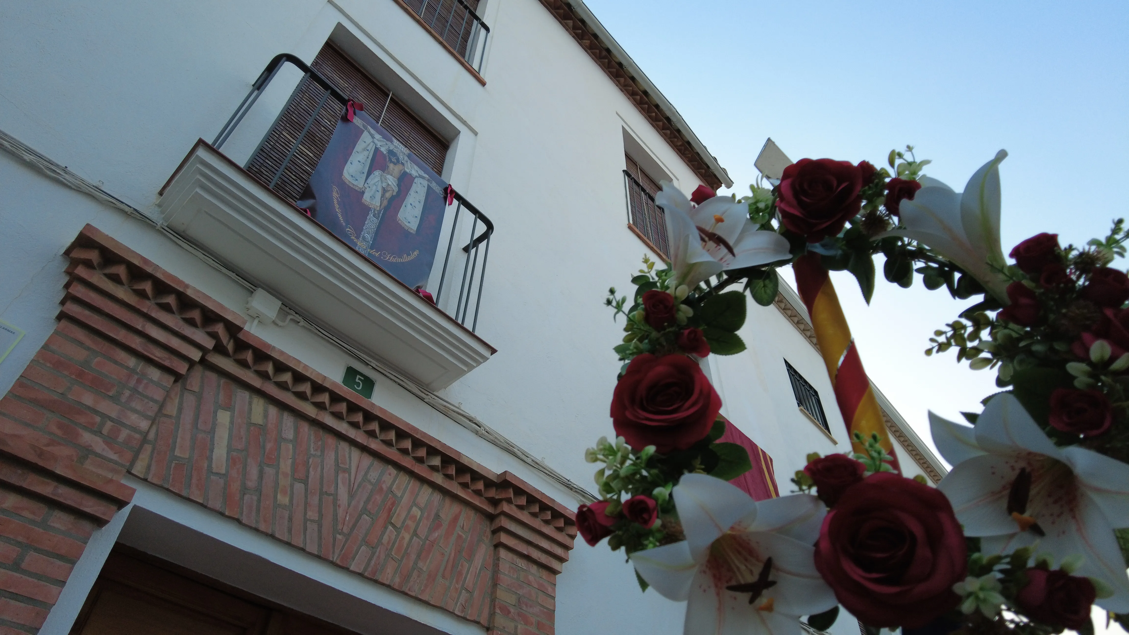 Traslado del Cristo Chico del Humilladero como punto de origen a la Feria de los Cristos de Lopera