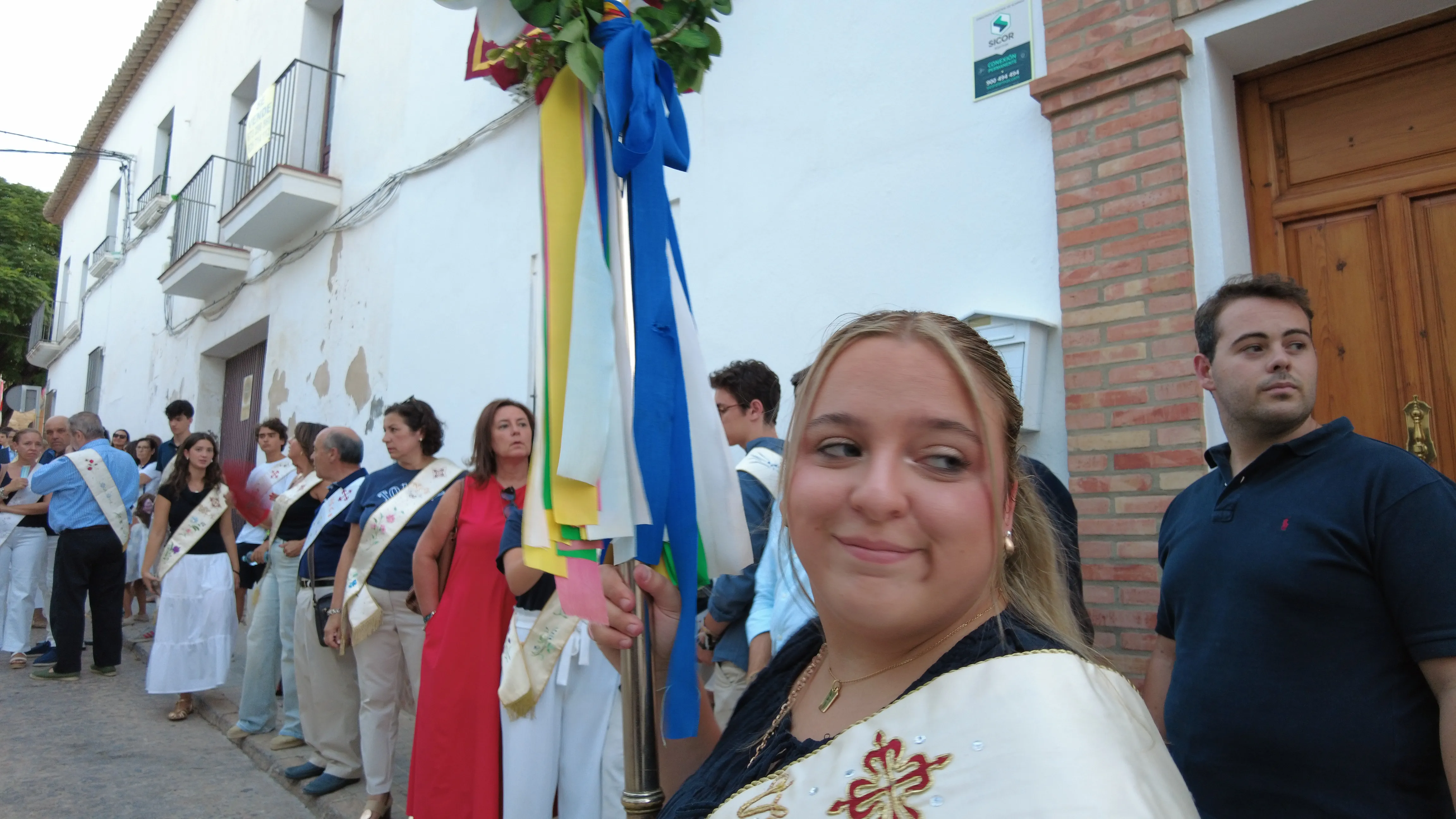 Traslado del Cristo Chico del Humilladero como punto de origen a la Feria de los Cristos de Lopera