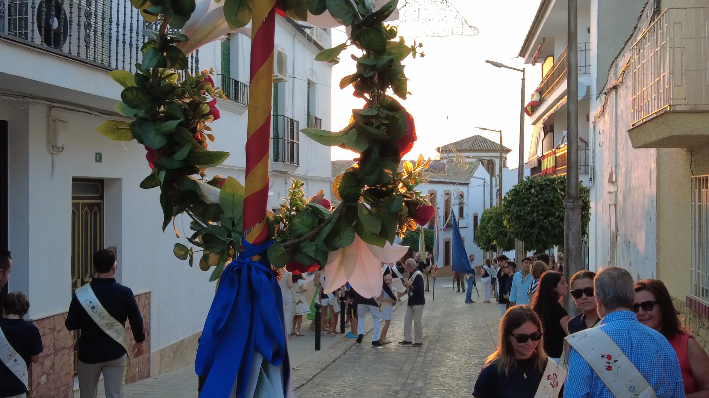 Traslado del Cristo Chico del Humilladero como punto de origen a la Feria de los Cristos de Lopera