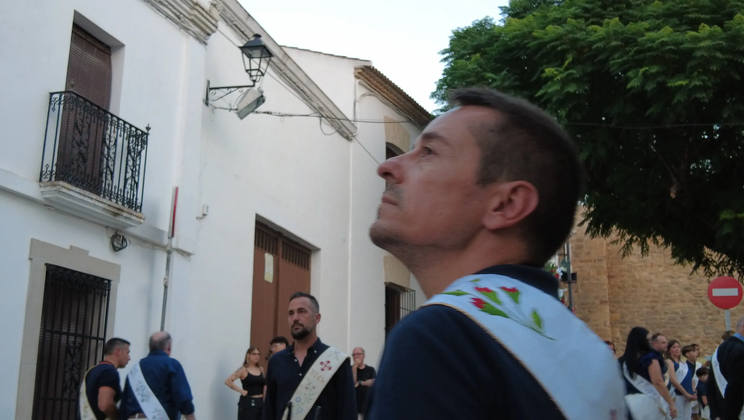 Traslado del Cristo Chico del Humilladero como punto de origen a la Feria de los Cristos de Lopera