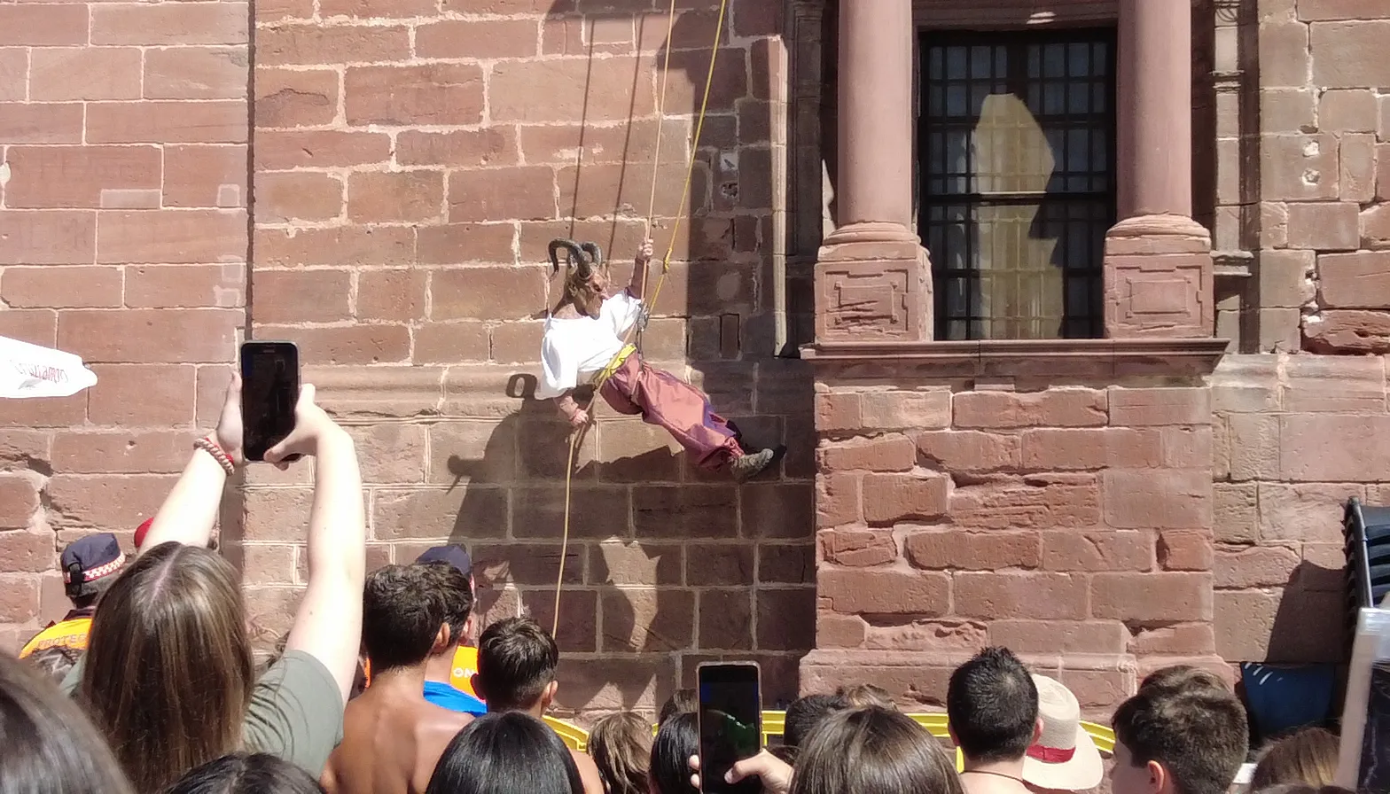 La fiesta infantil junto a la suelta de la Diablilla de Montoro