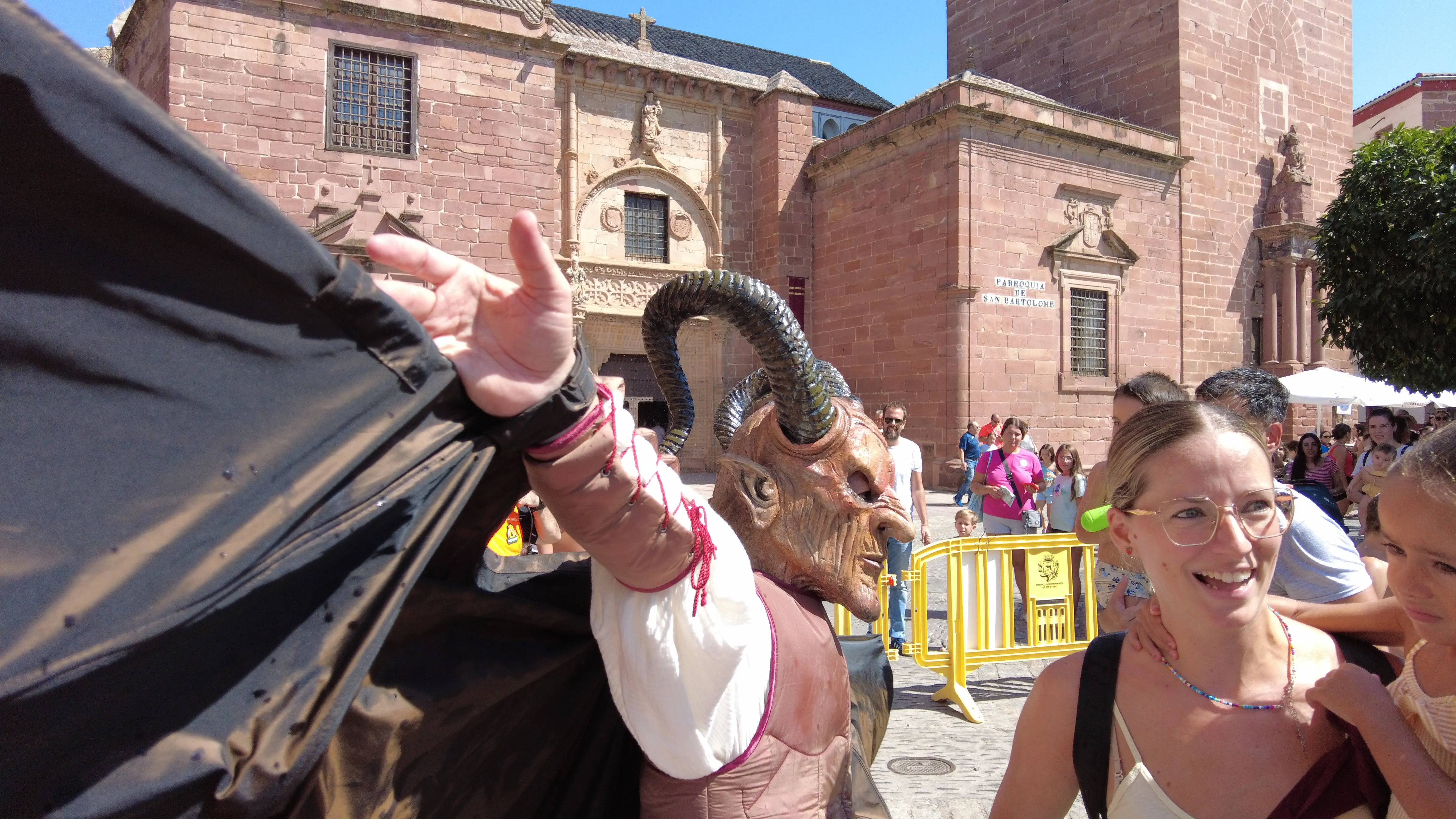La fiesta infantil junto a la suelta de la Diablilla de Montoro